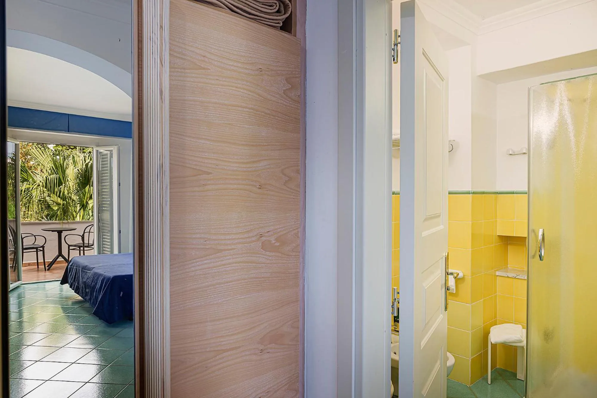 Shower in Hotel Floridiana Terme