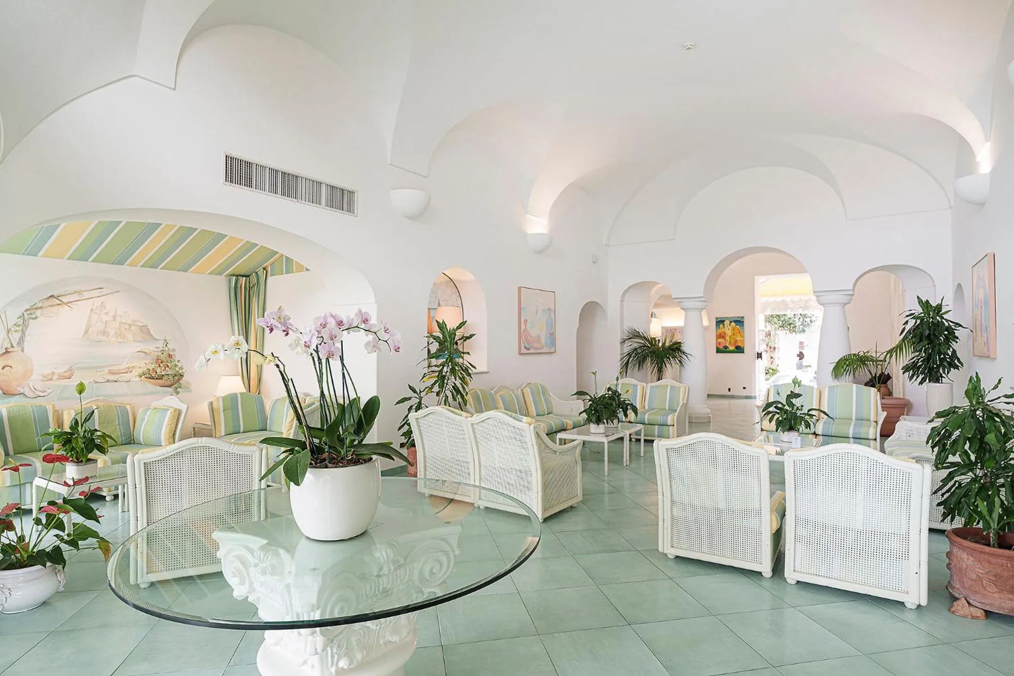 Lobby or reception in Hotel Floridiana Terme