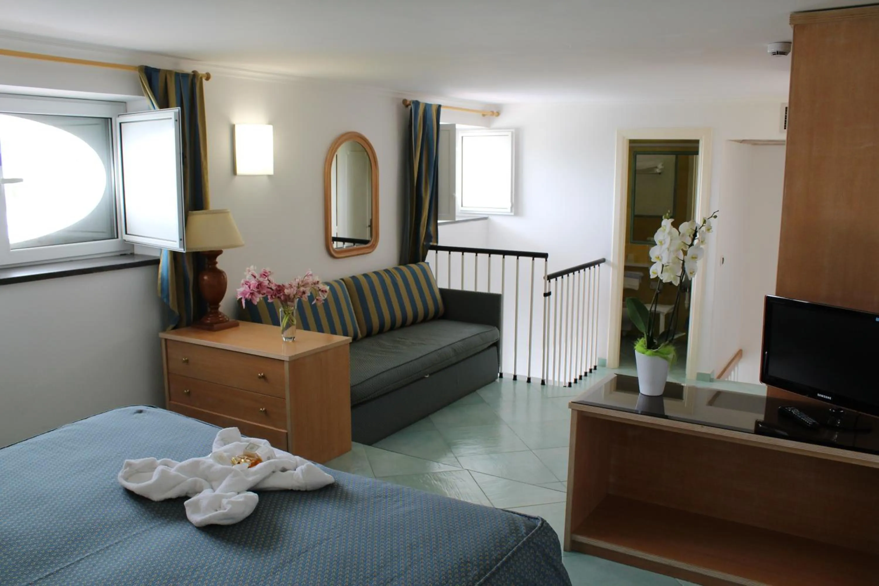 Bedroom, Bed in Hotel Floridiana Terme