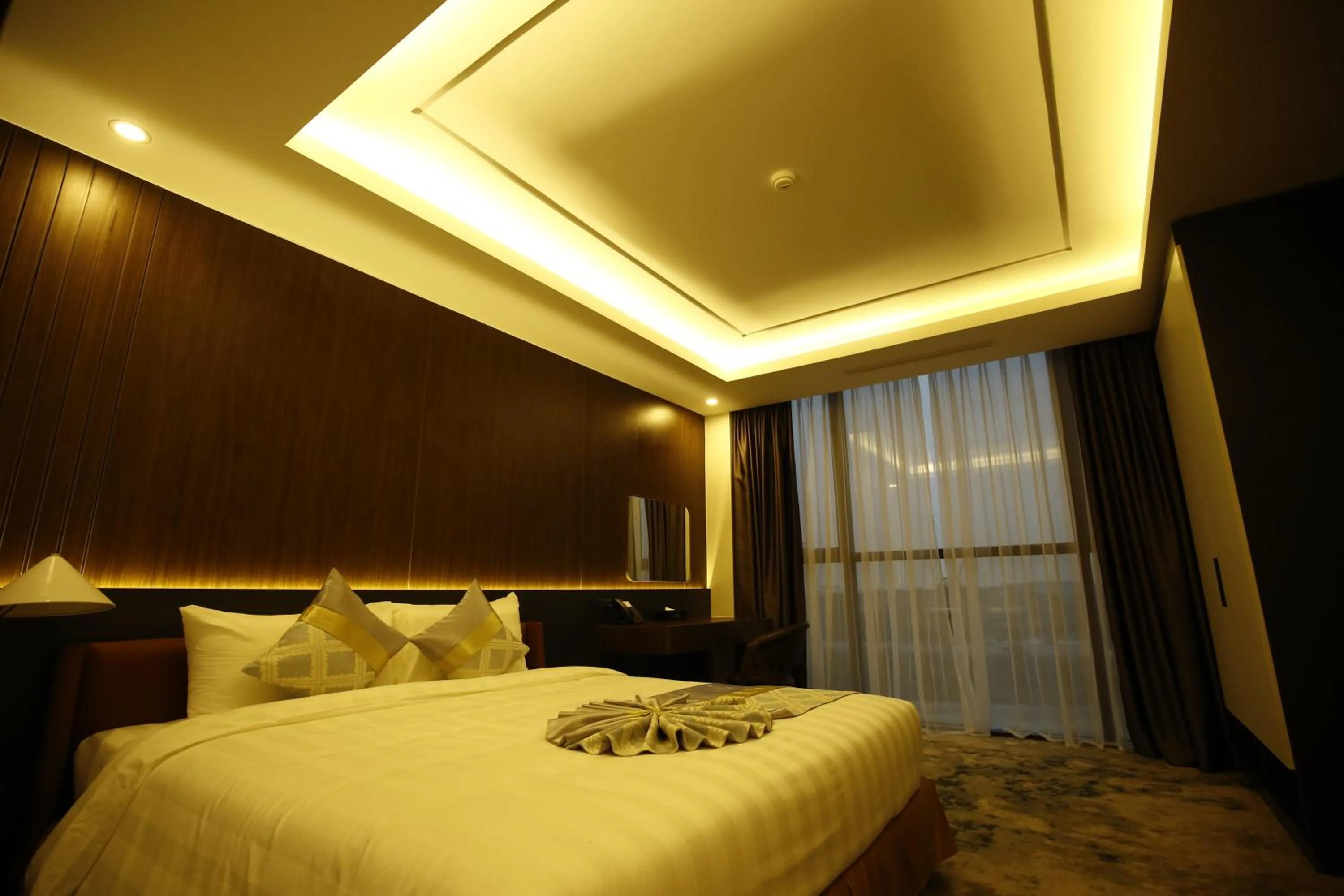 Bed in Songlam Waterfront Hotel - 藍江酒店