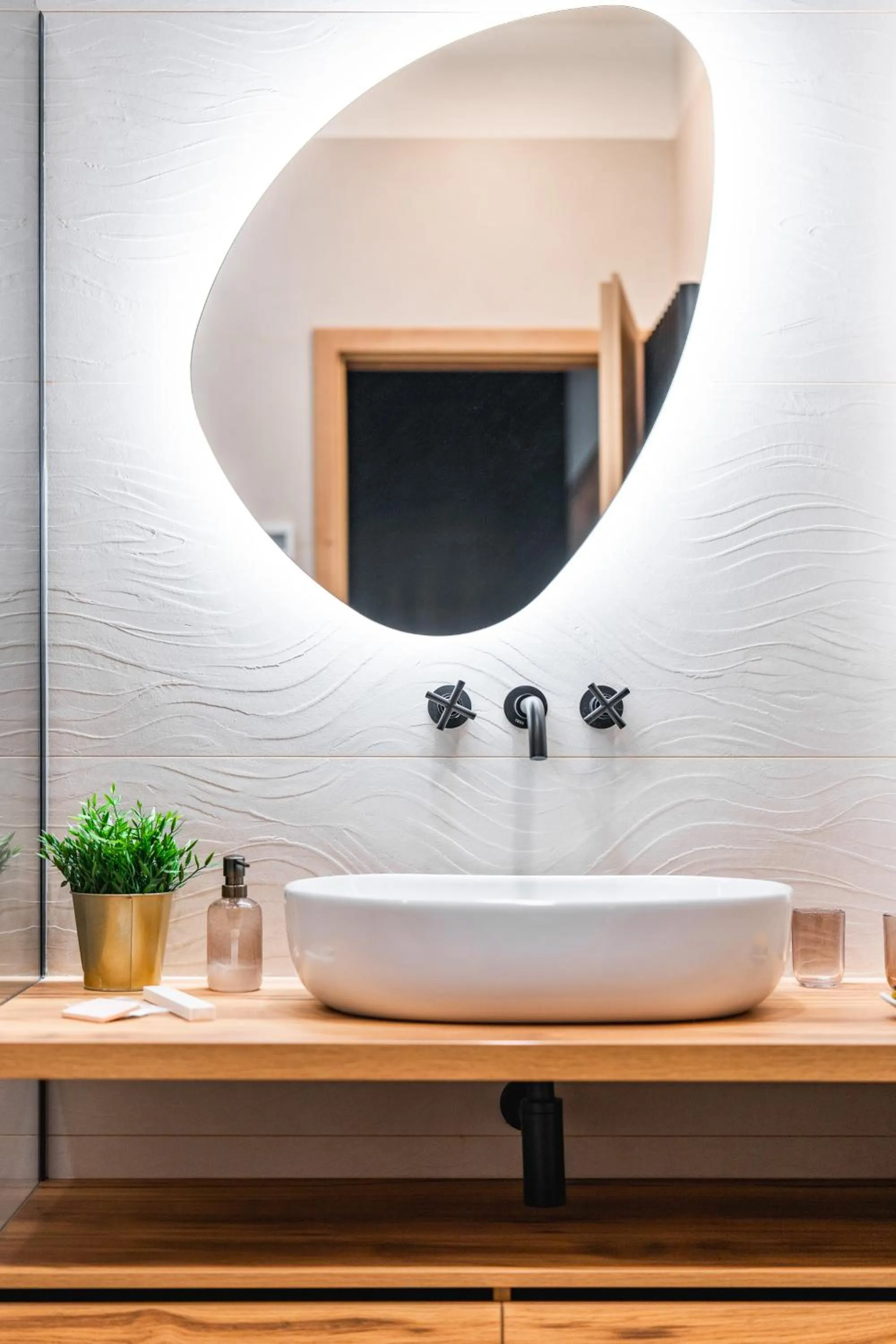 Bathroom in Apartmány Marienhof