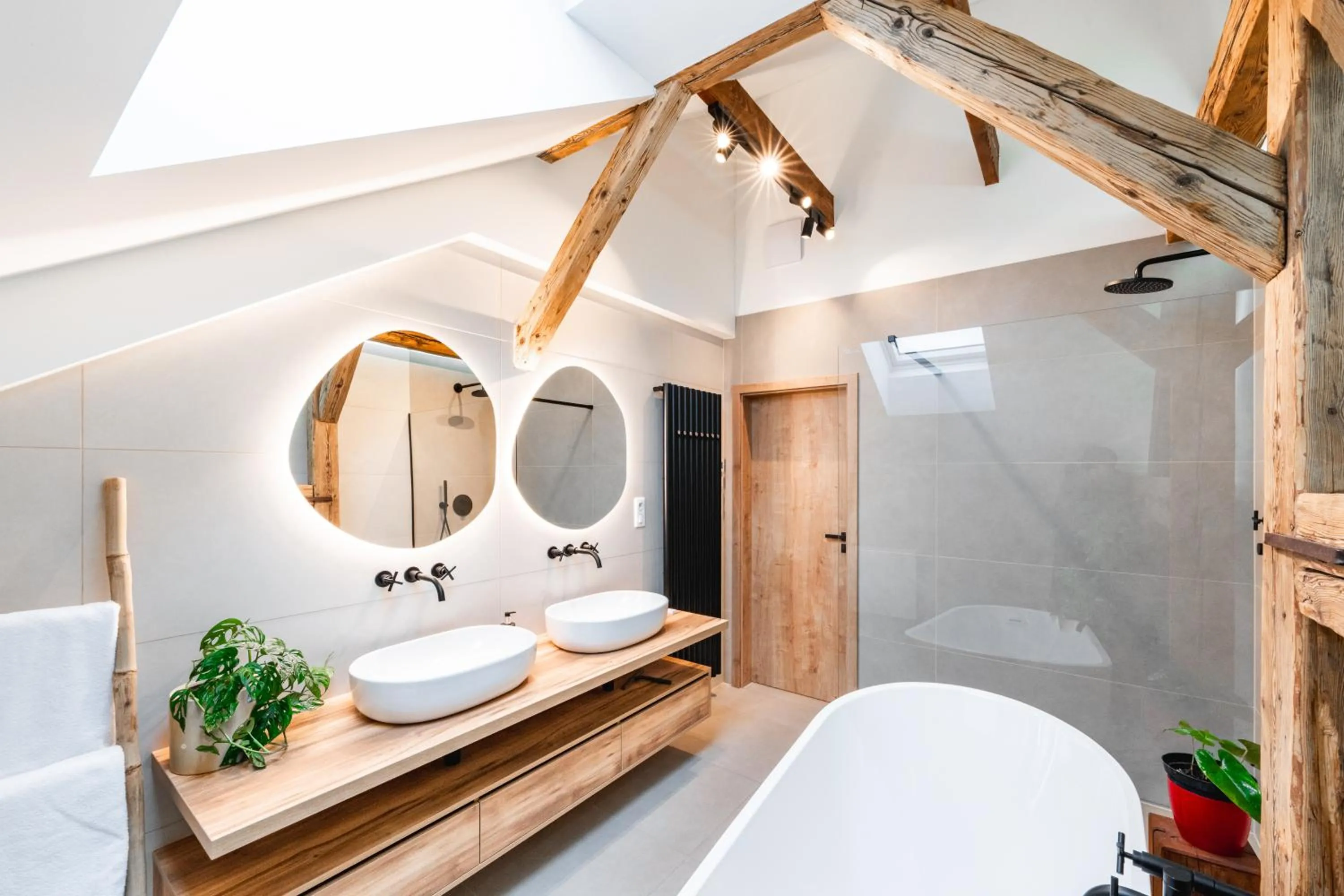 Shower in Apartmány Marienhof