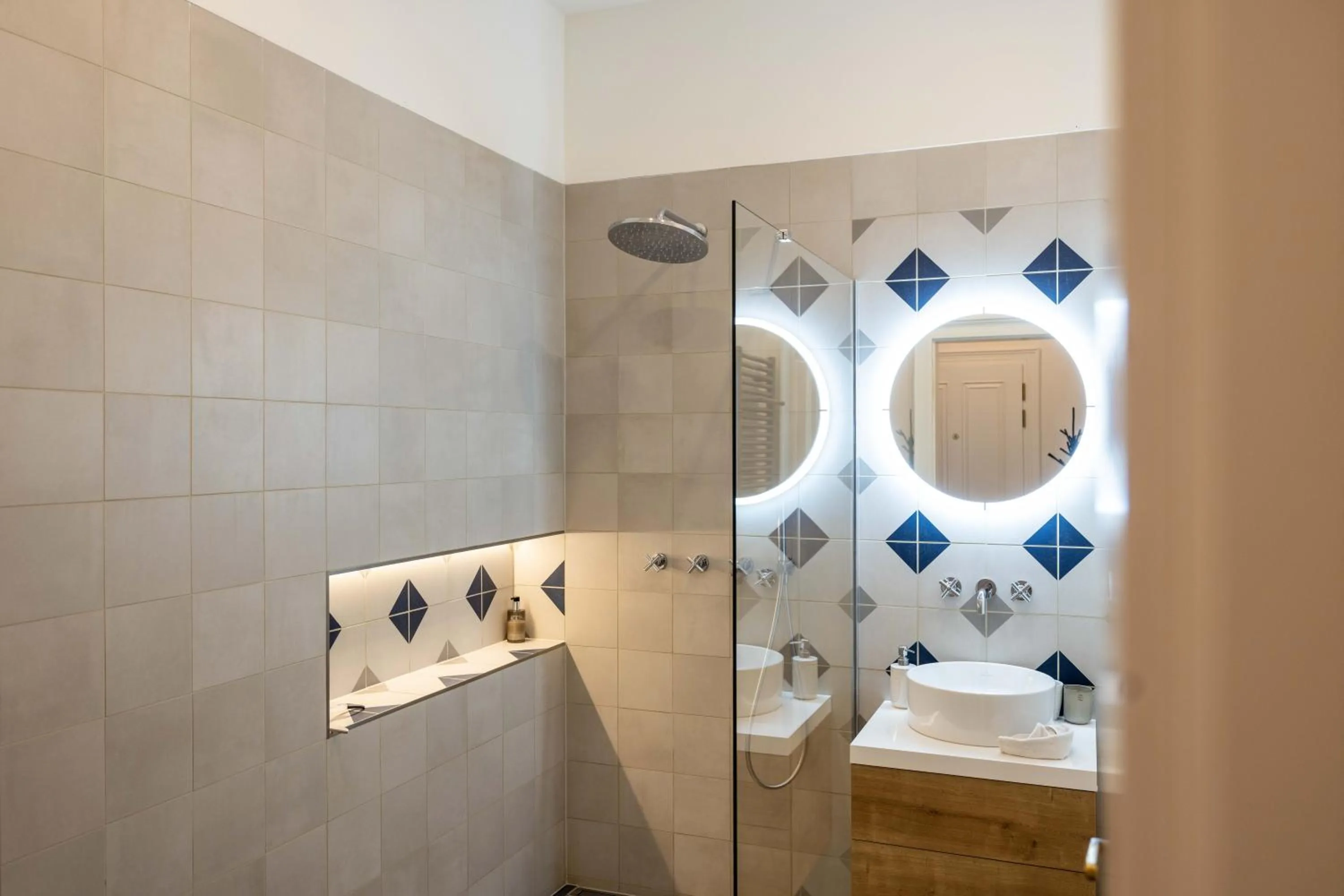 Shower in Apartmány Marienhof