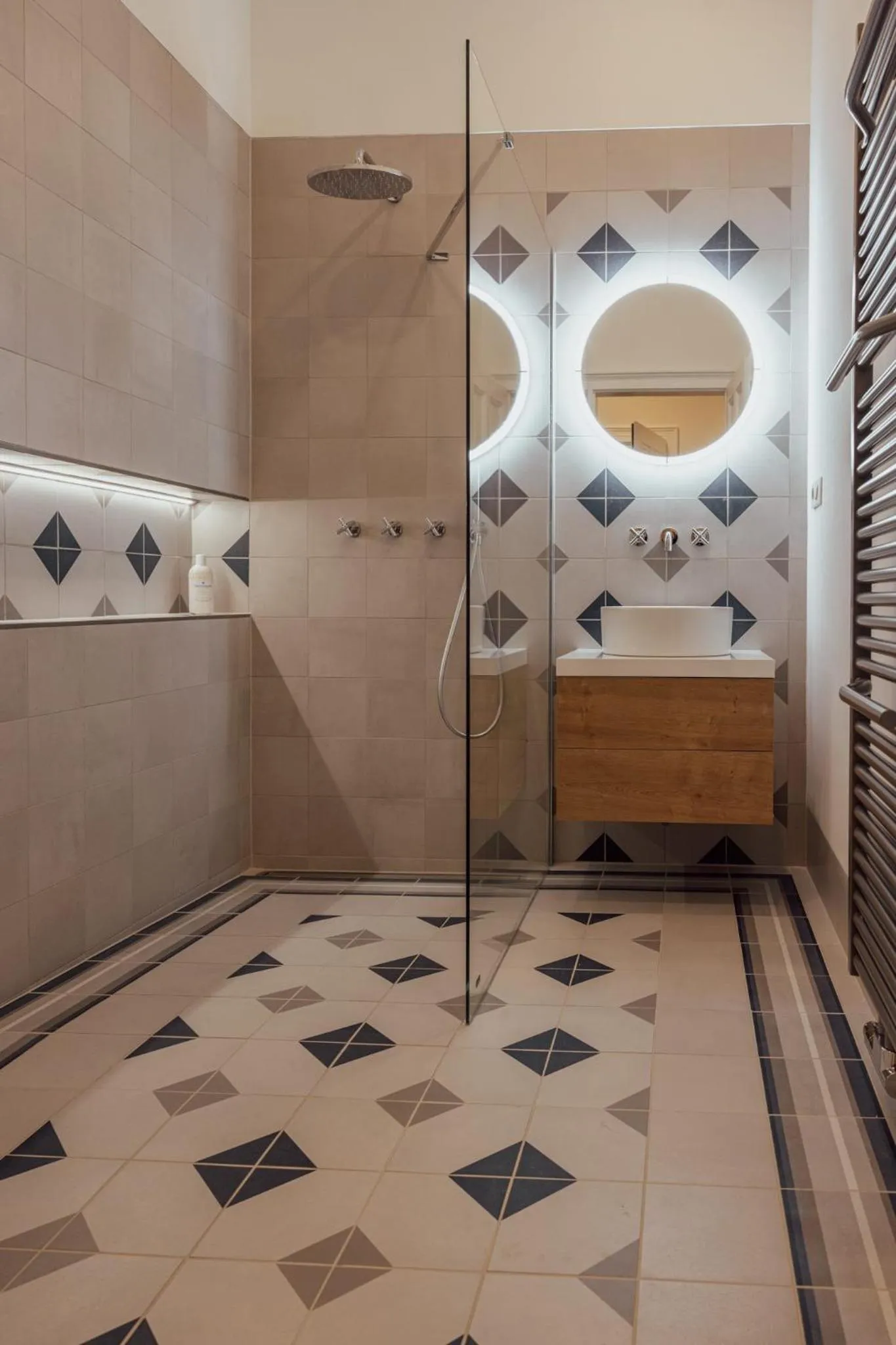 Shower in Apartmány Marienhof