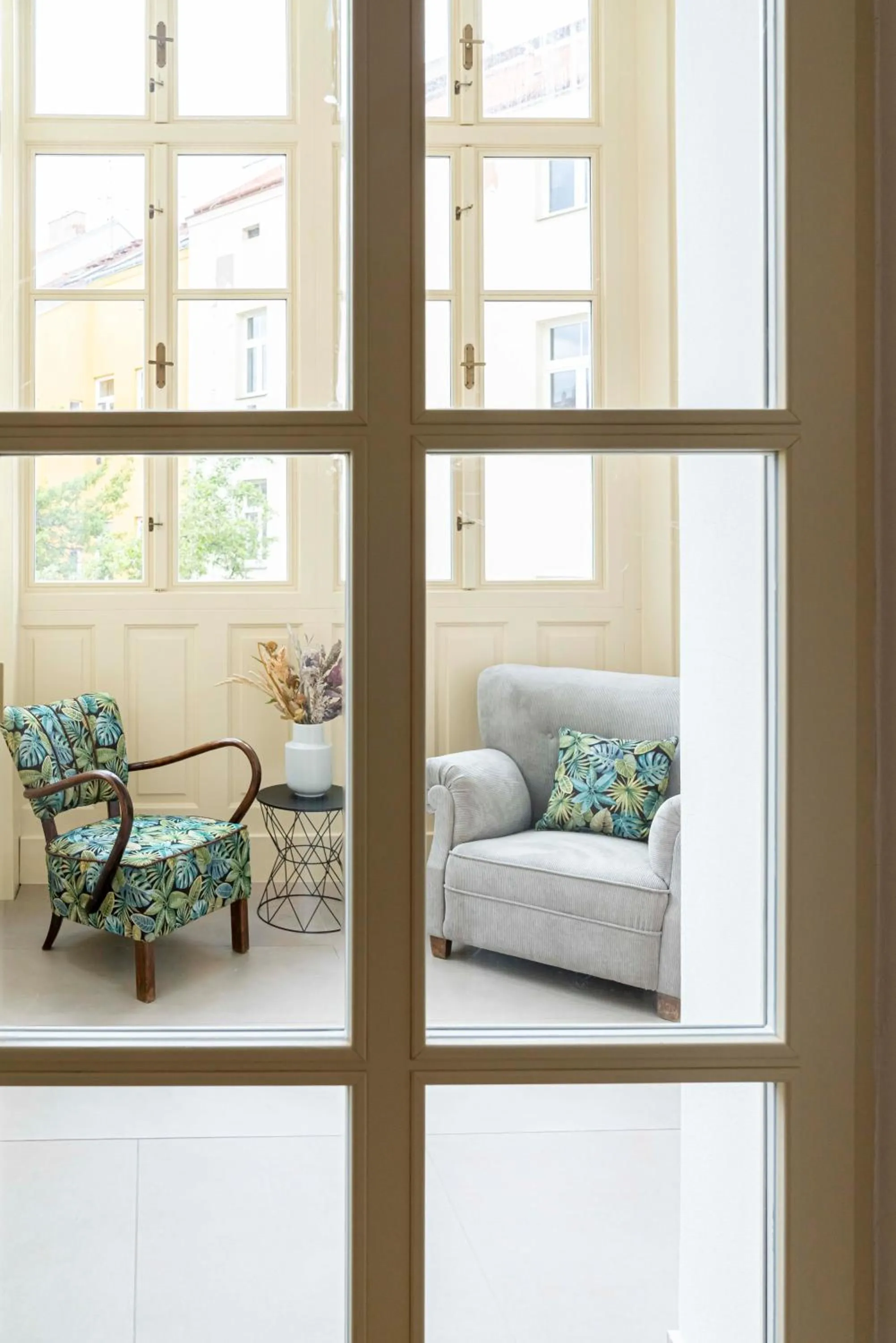 Seating area in Apartmány Marienhof