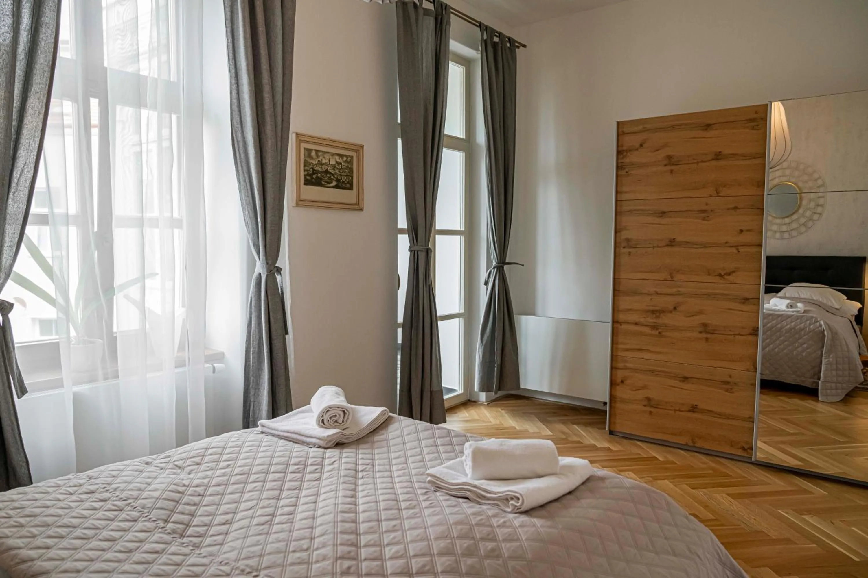 Bed in Apartmány Marienhof