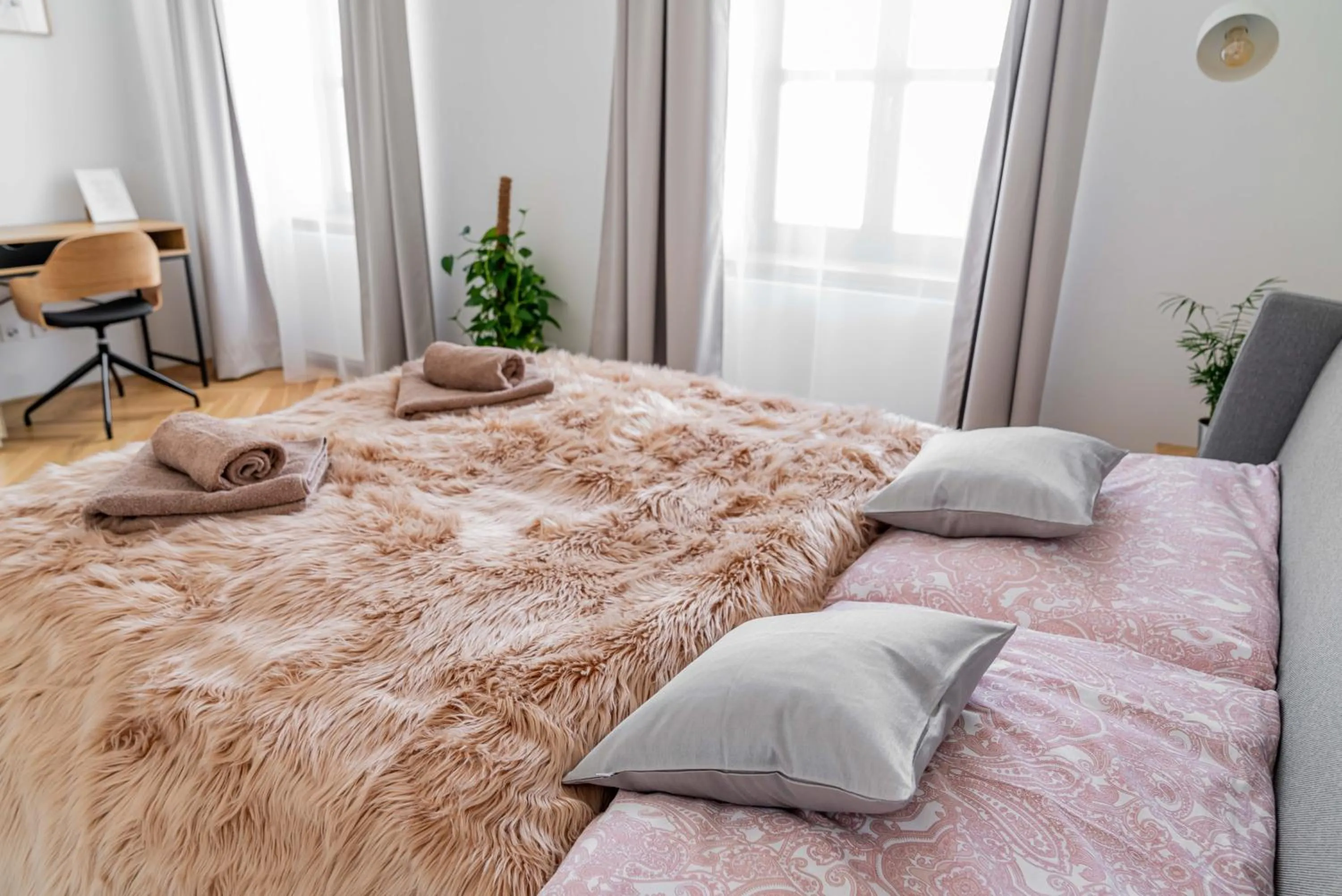 Bed in Apartmány Marienhof