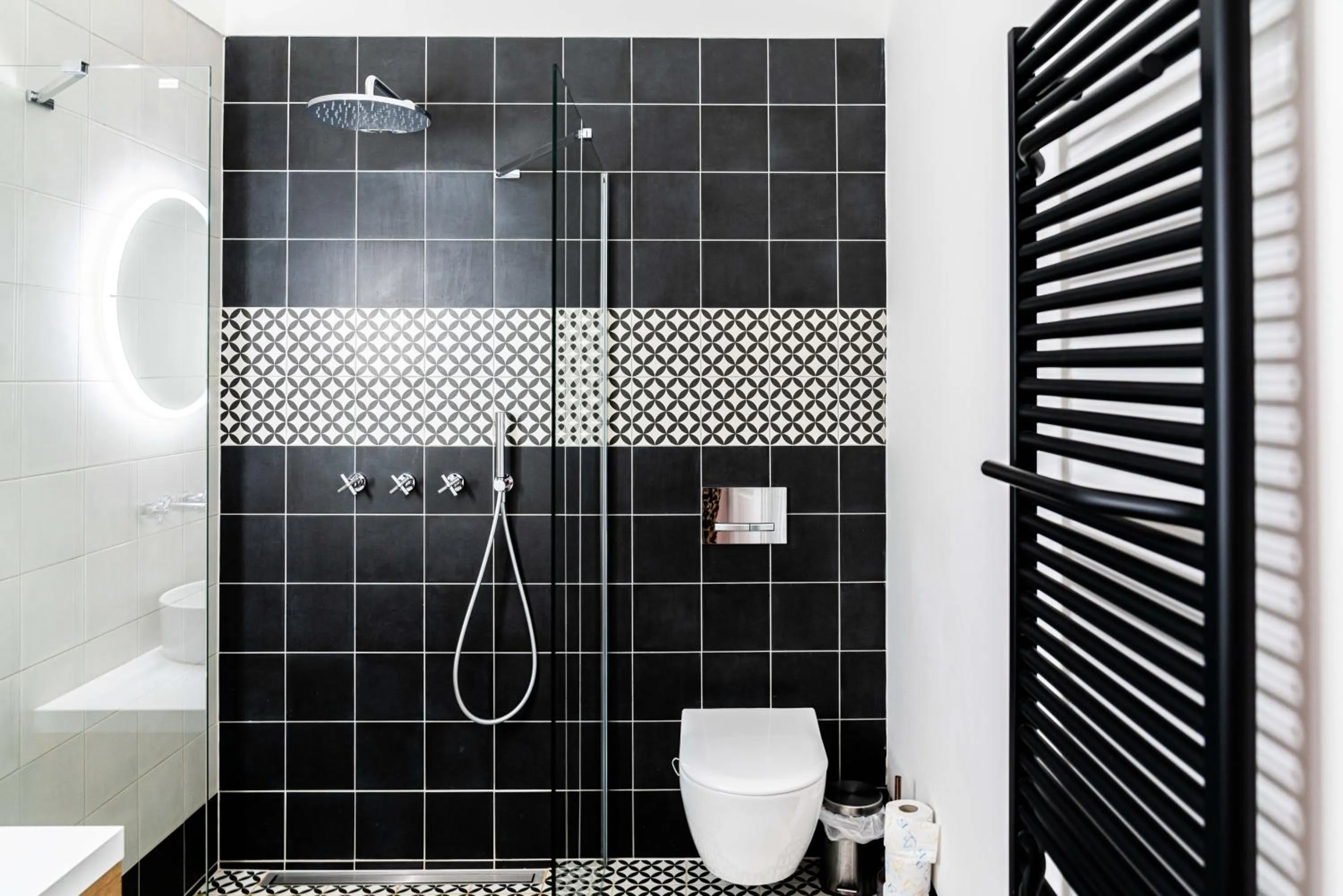 Shower in Apartmány Marienhof