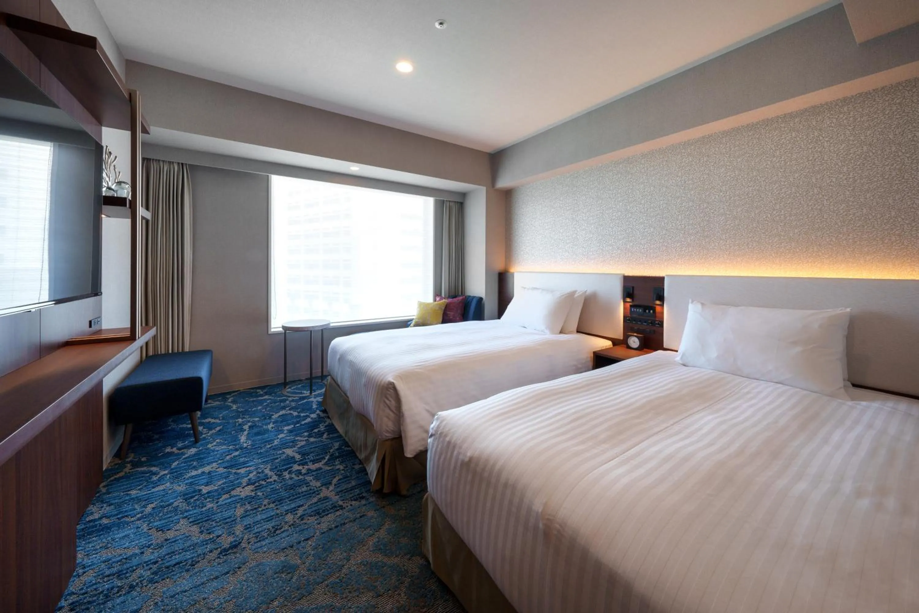 Bed in Hotel GrandConsort Naha