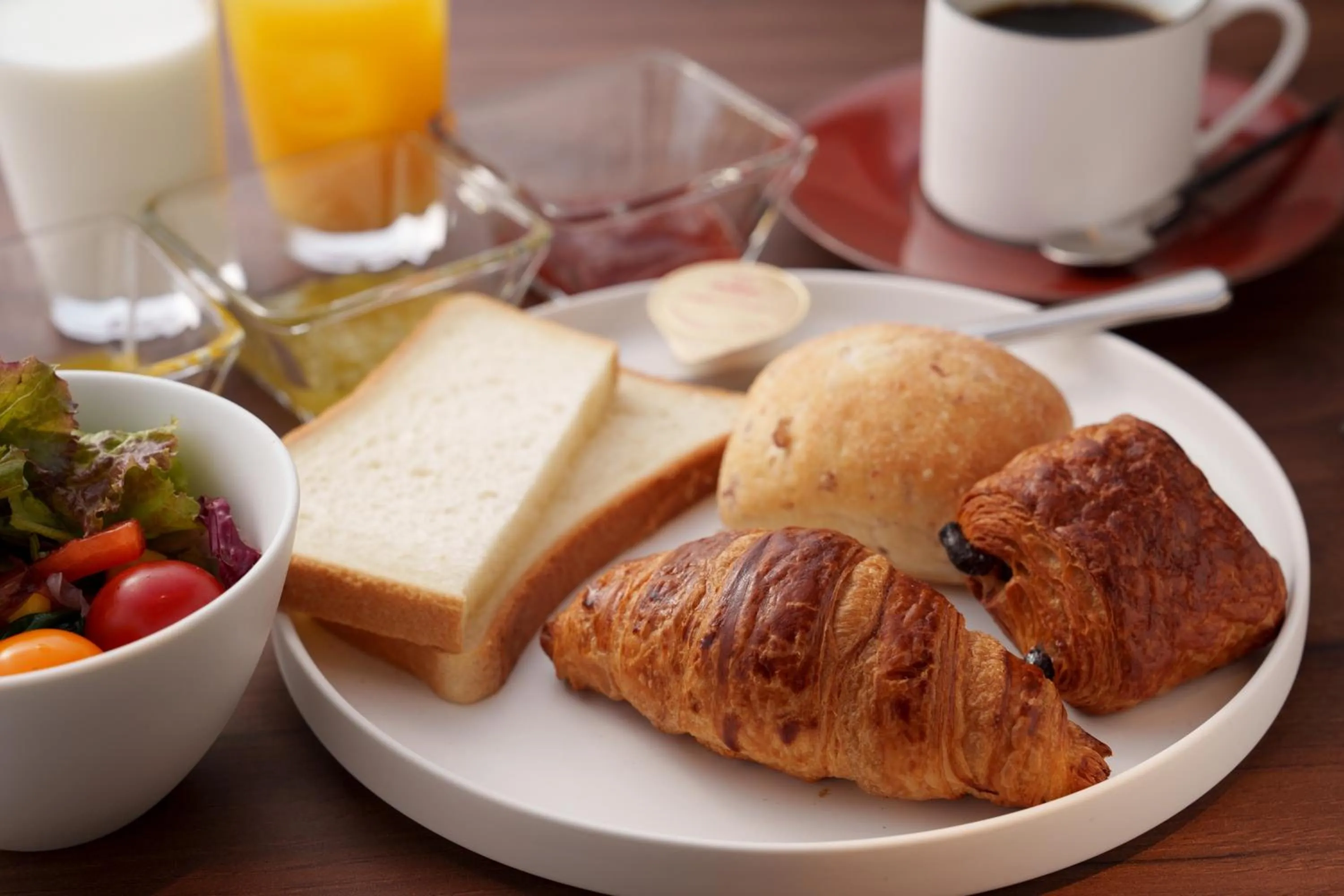 Buffet breakfast in Hotel GrandConsort Naha