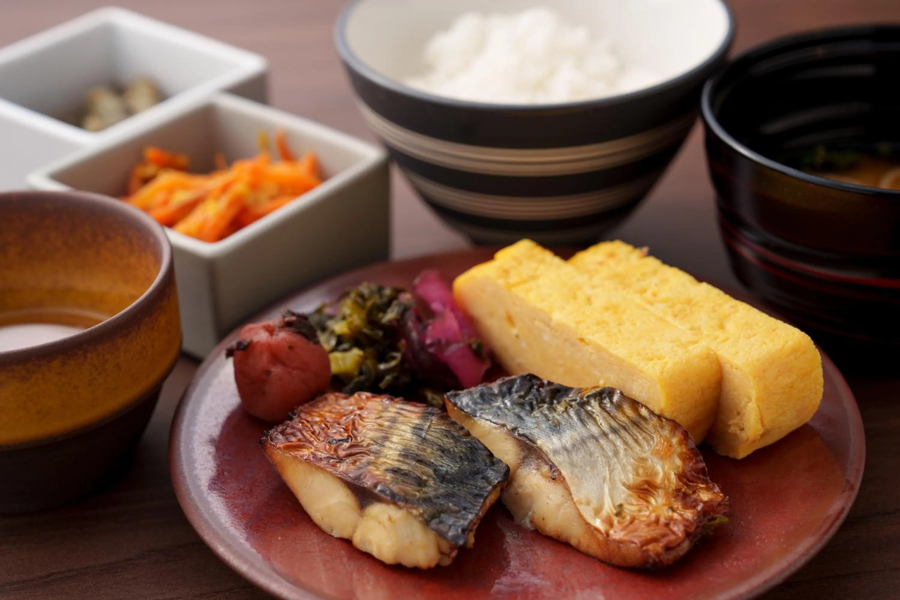 Buffet breakfast in Hotel GrandConsort Naha