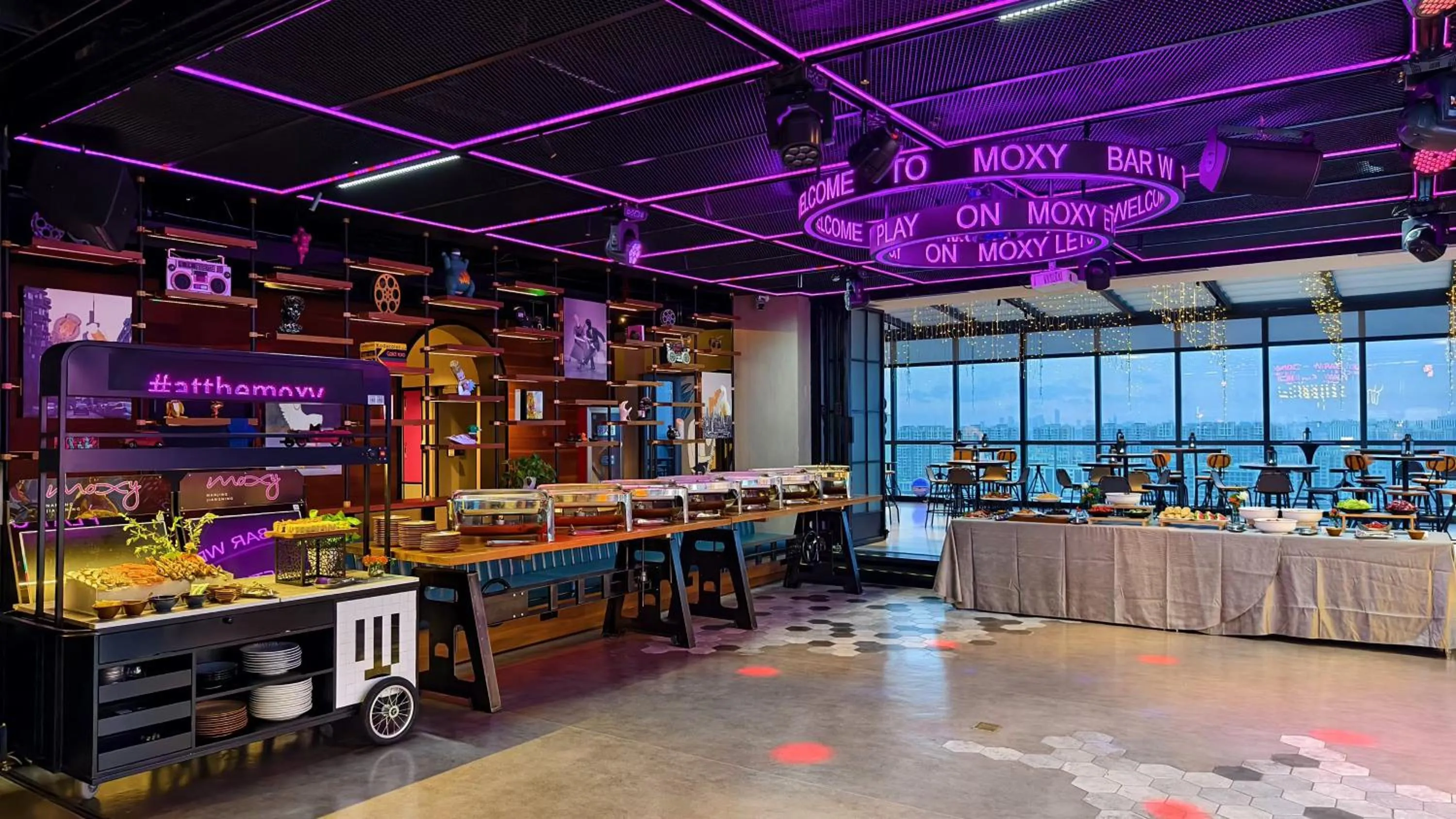 Restaurant/places to eat in Moxy Nanjing Jiangning