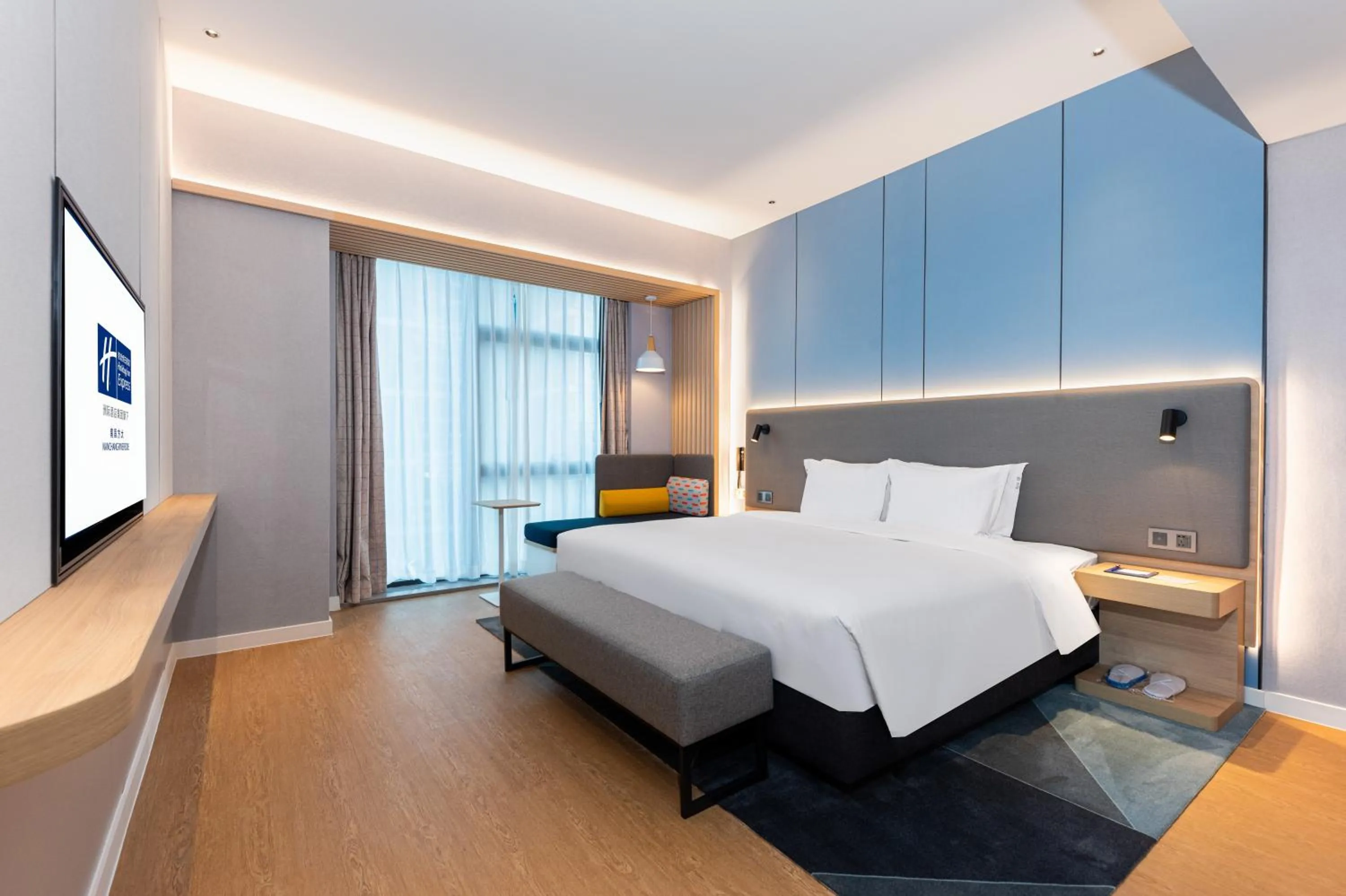 Bed in Holiday Inn Express Nanchang Riverside by IHG