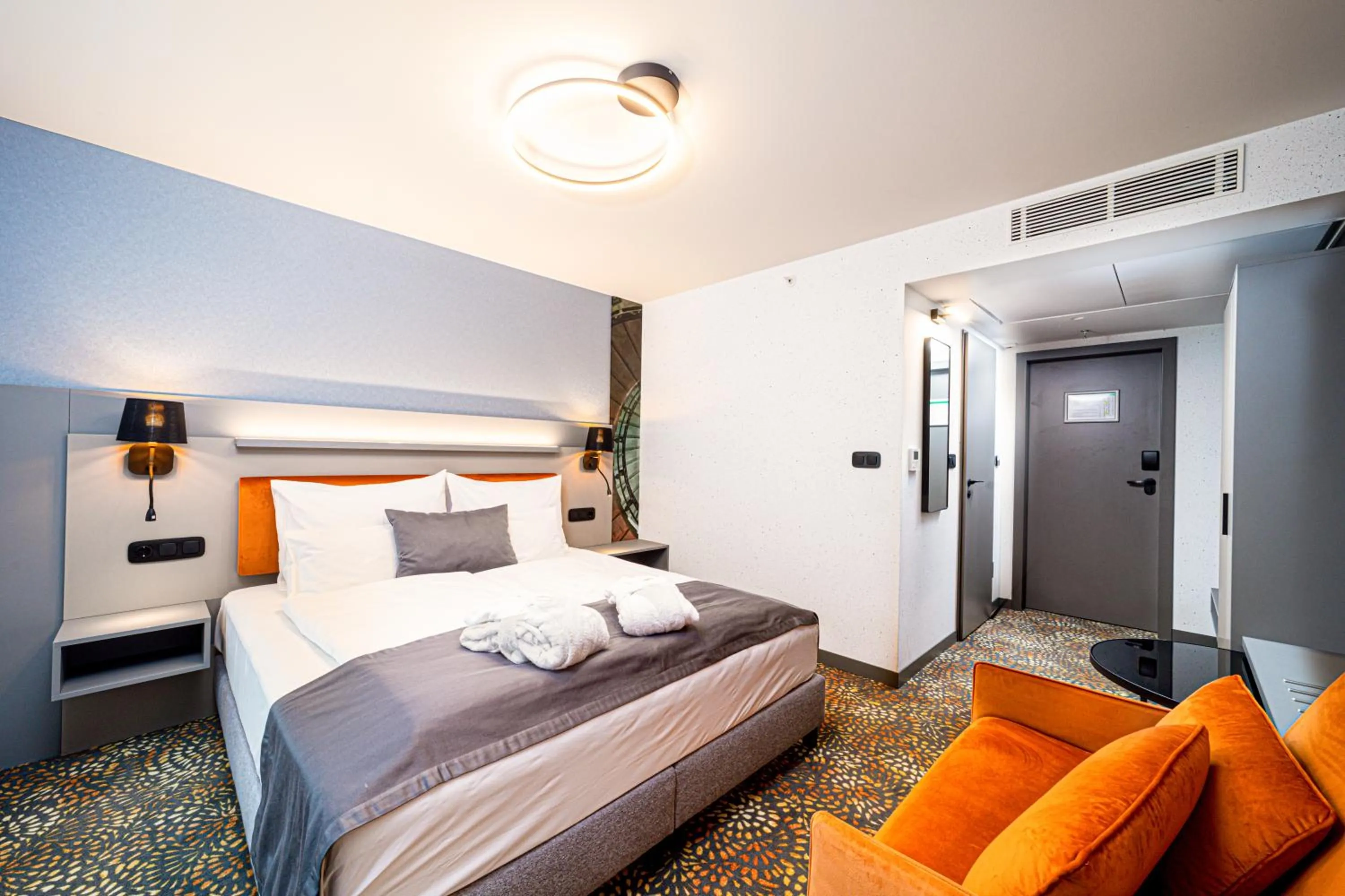 Bed in Hotel Helikon, Keszthely