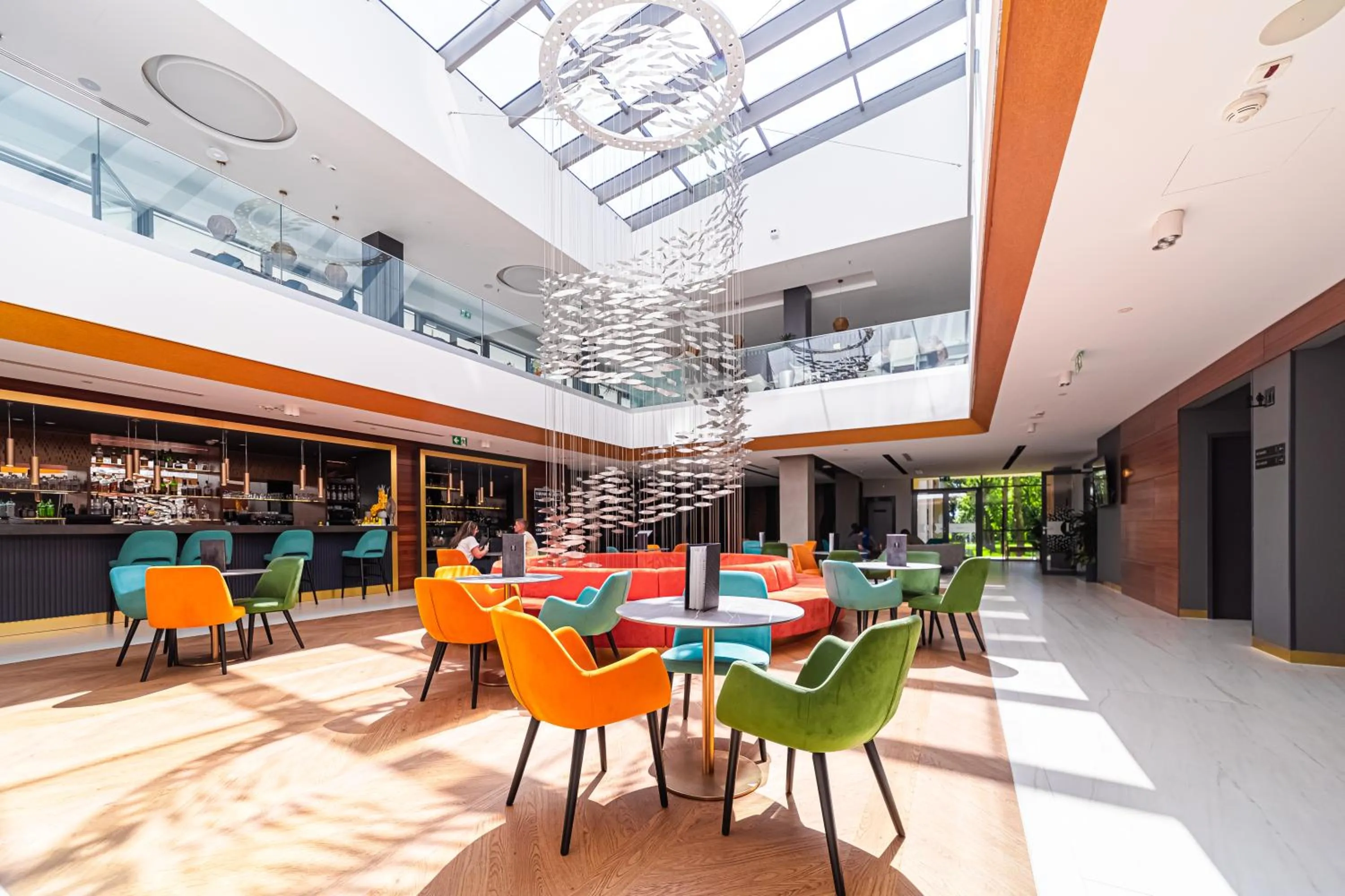 Lobby or reception in Hotel Helikon, Keszthely