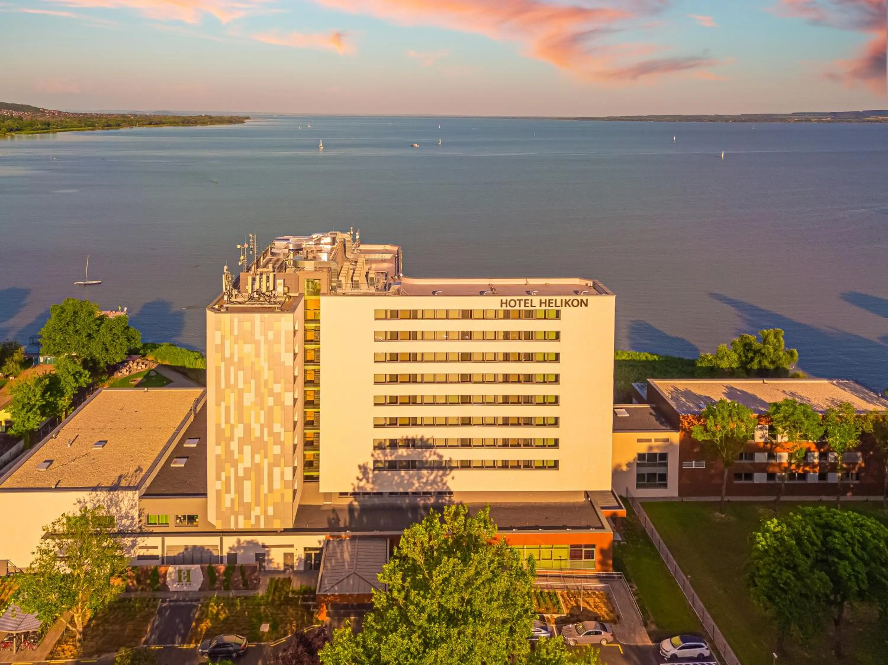 Property building in Hotel Helikon, Keszthely