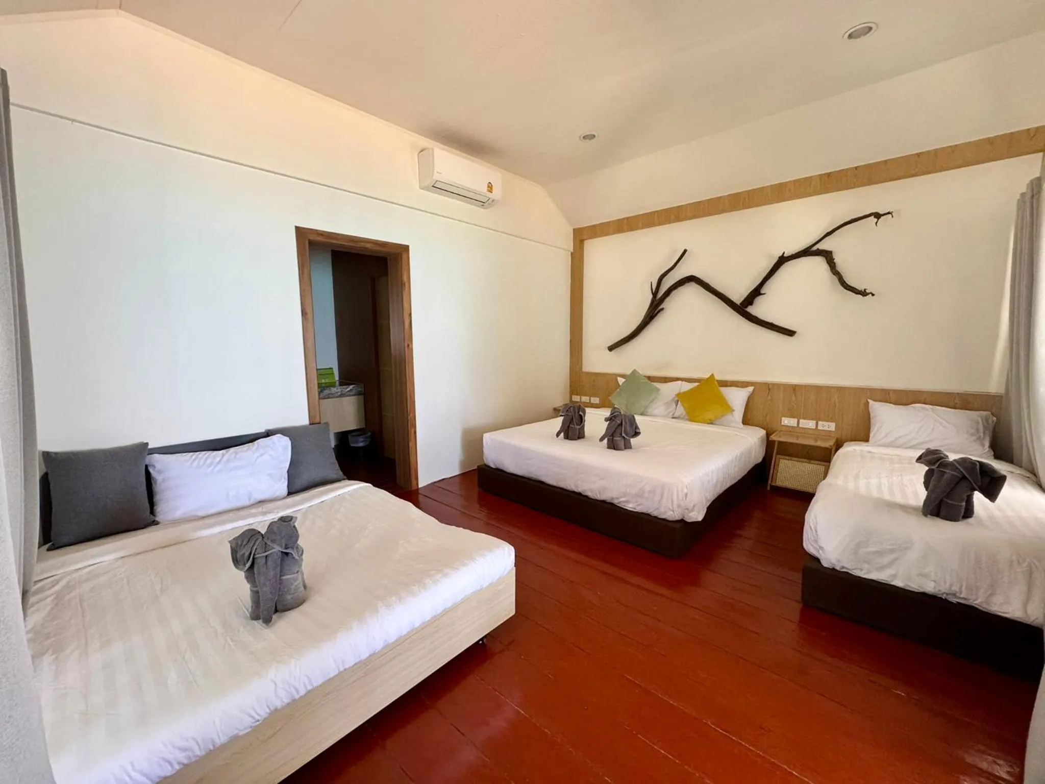 Bed in Marina Resort Koh Phayam Ranong