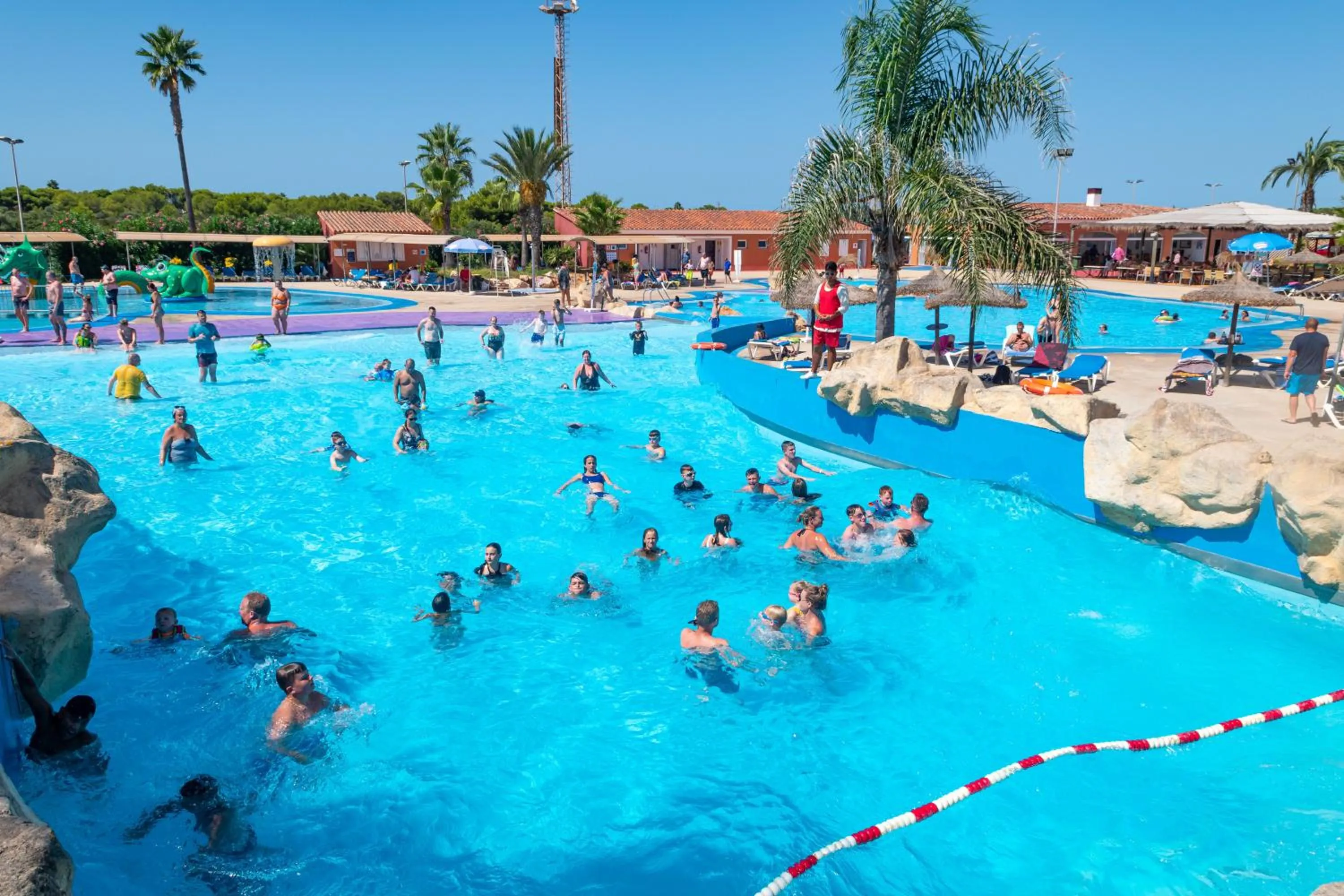 Aqua park in Aparthotel FLORA PARK & AQUAROCK