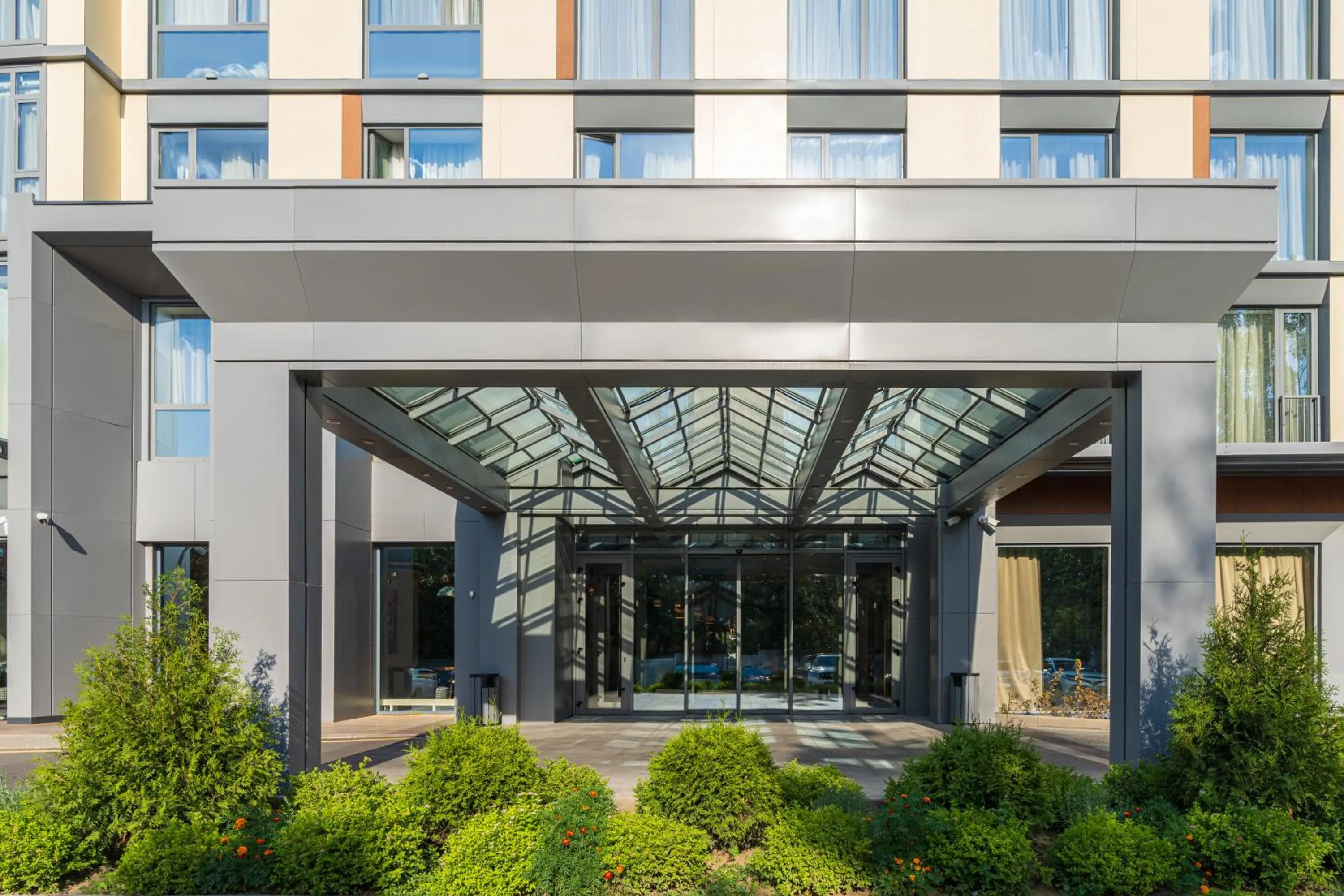 Property building in Sadu Hotel Almaty, a member of Radisson Individuals