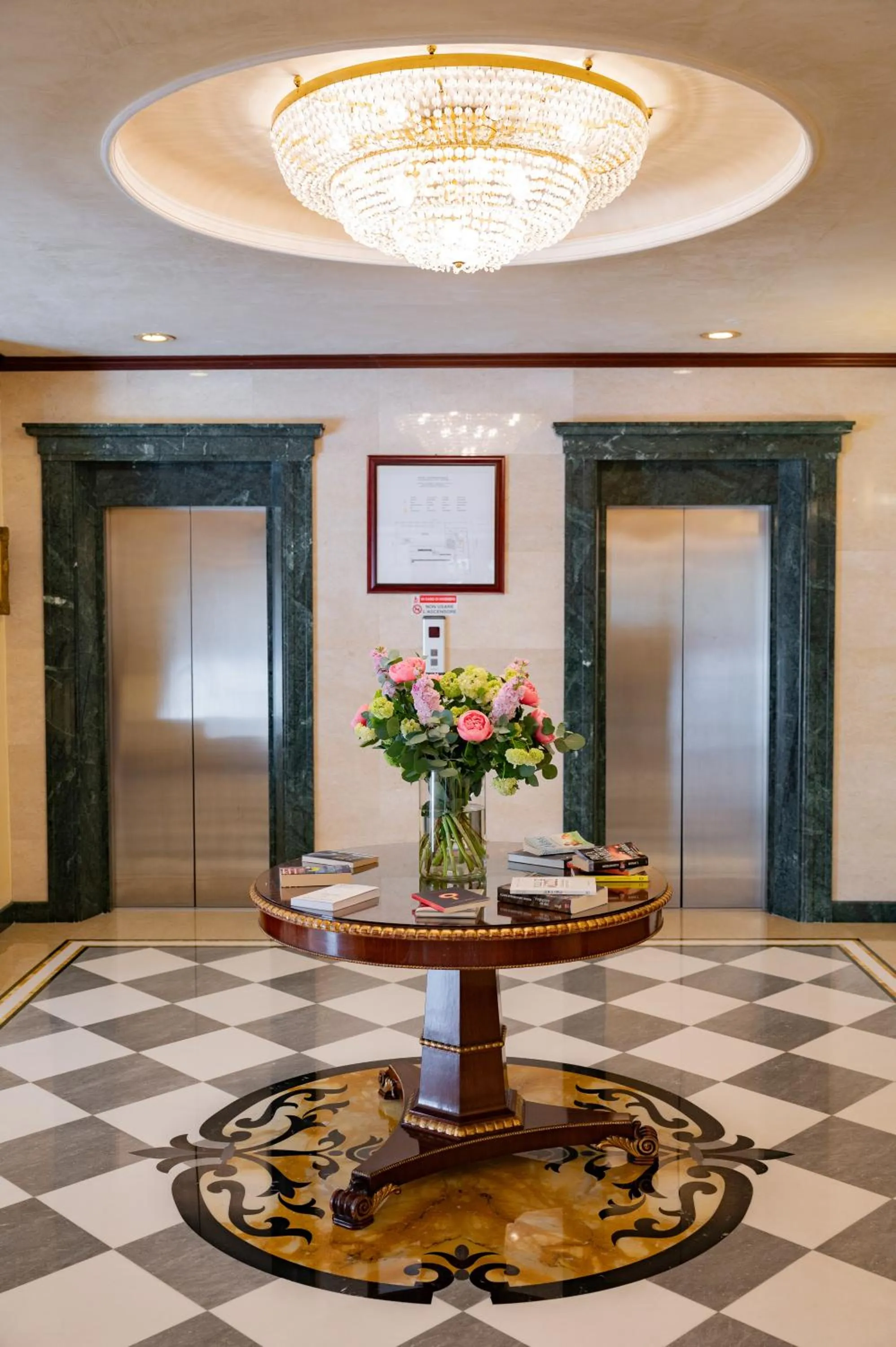 Lobby or reception in Hotel Internazionale