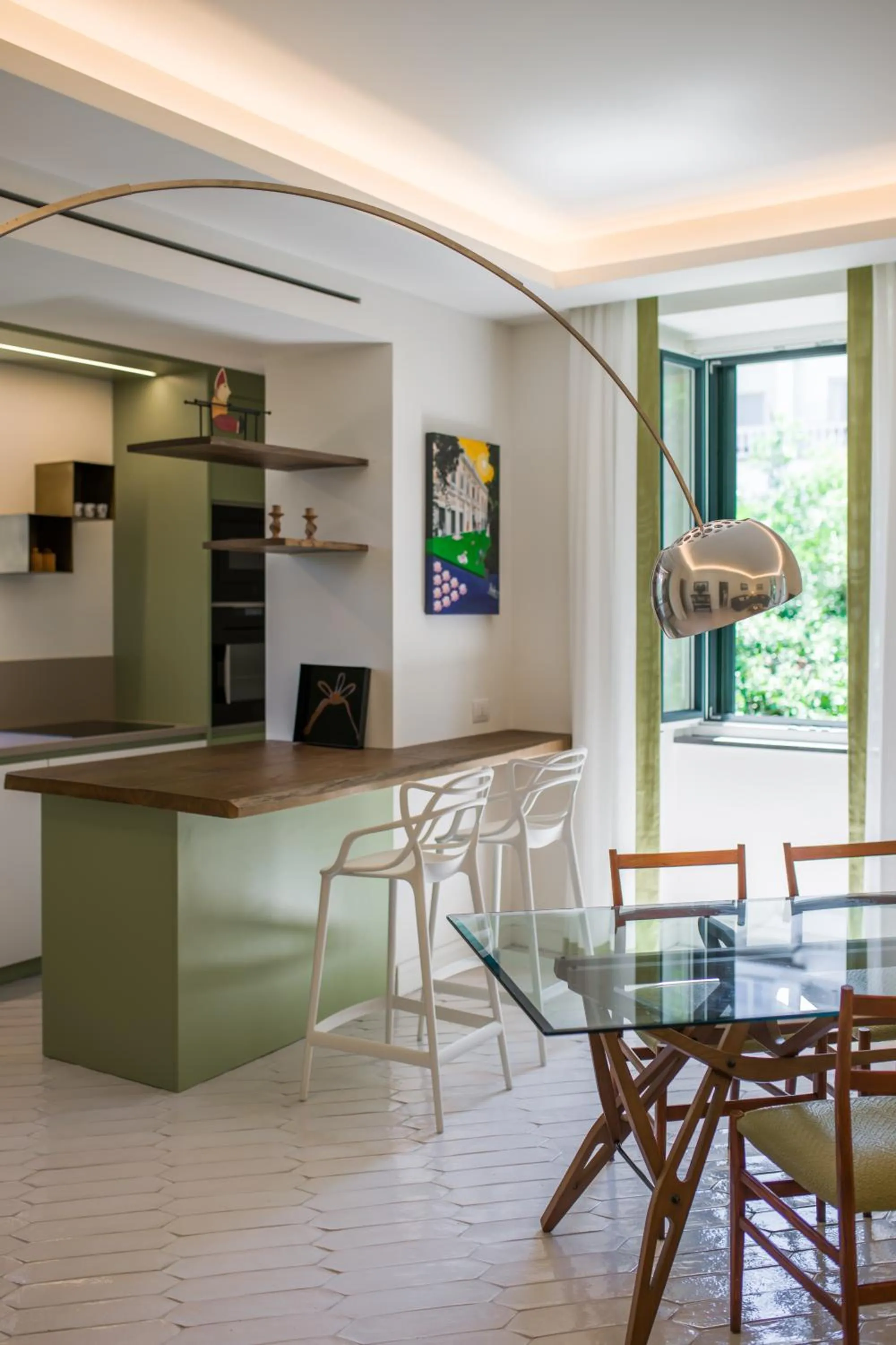 Living room in Parco dei Principi