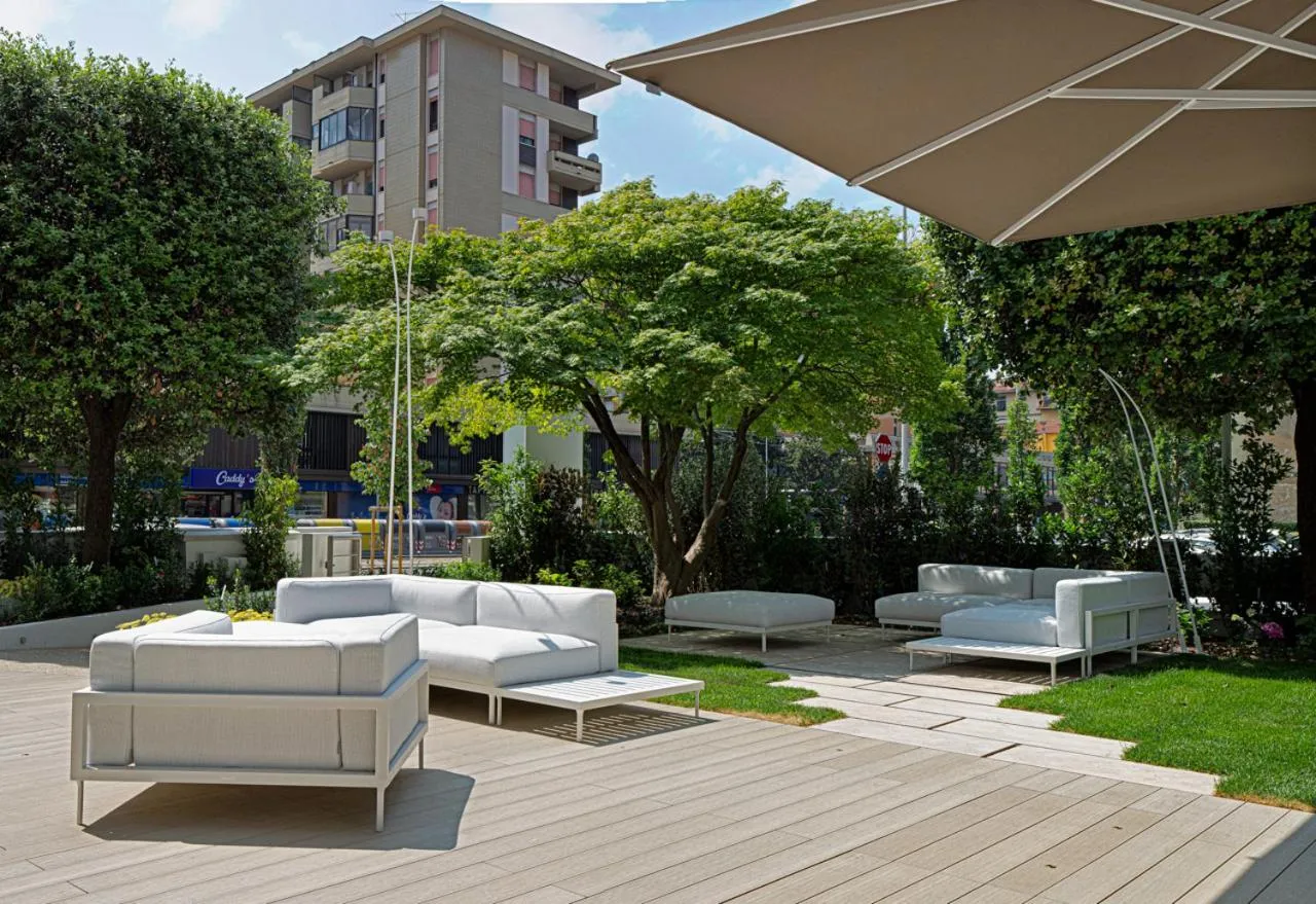 Garden in Hotel Raffaello