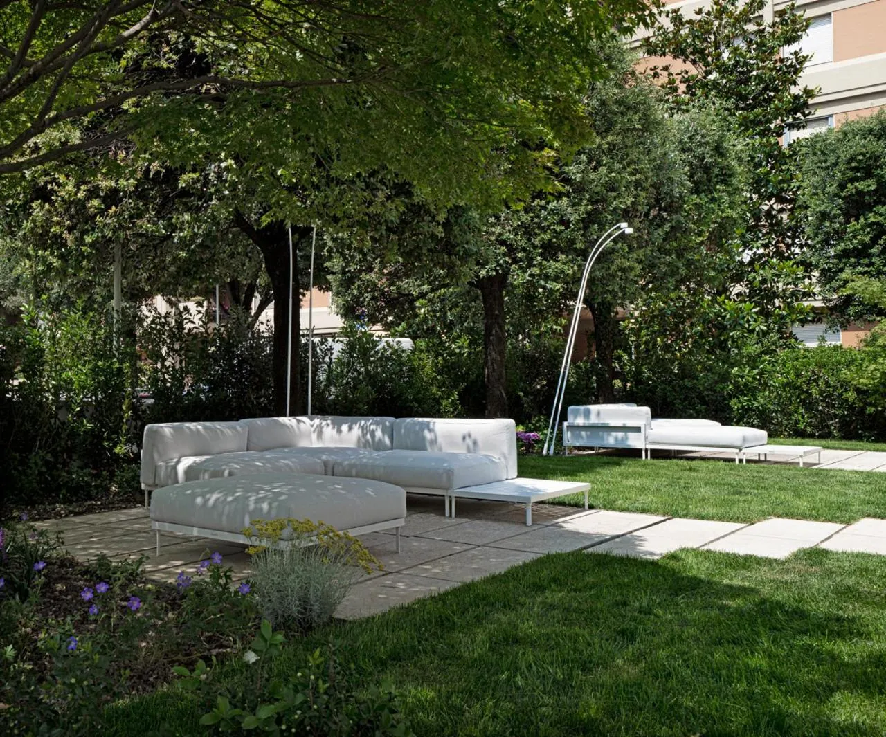 Garden in Hotel Raffaello
