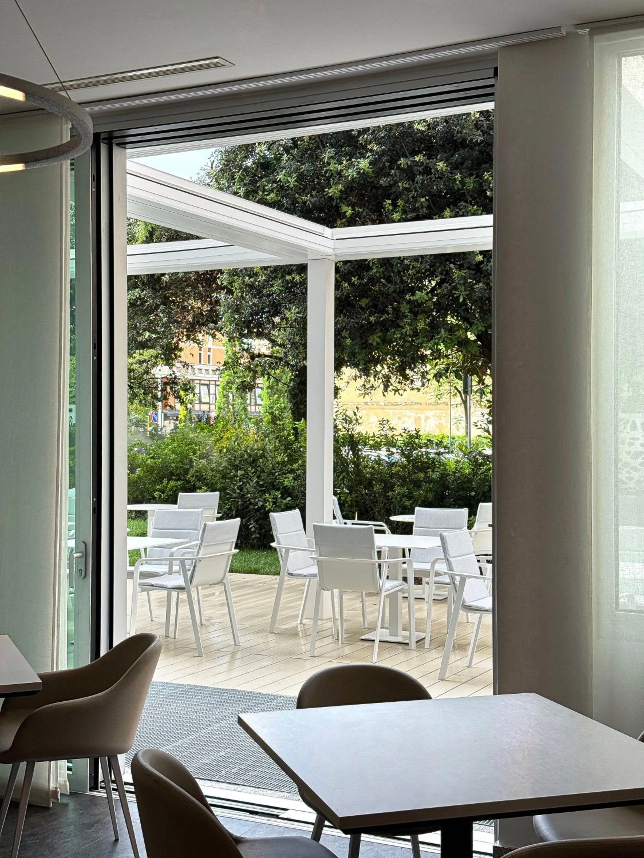 Patio in Hotel Raffaello