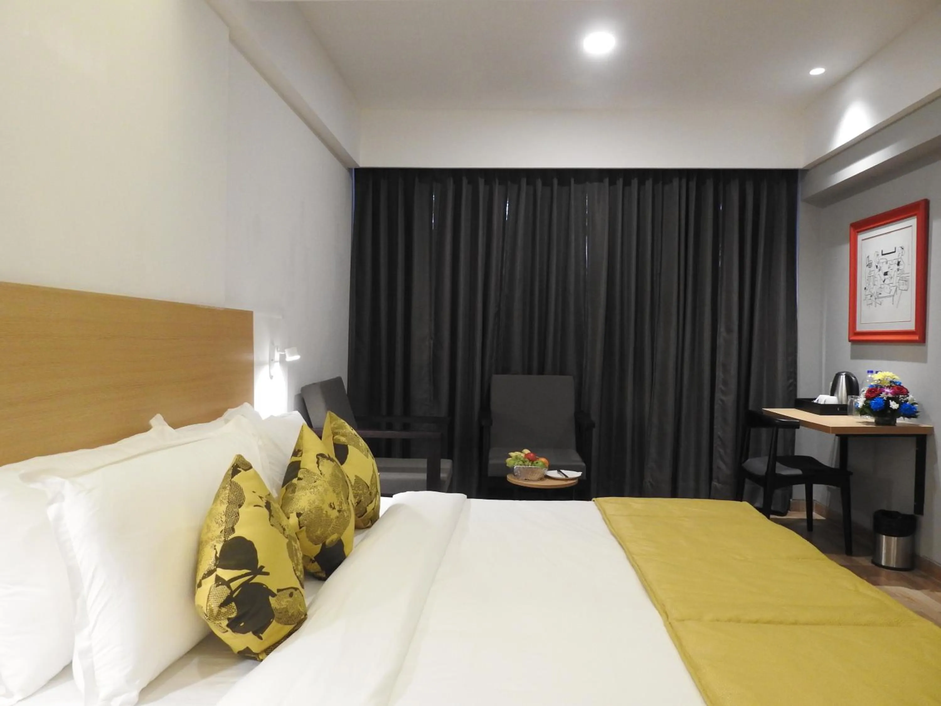 Bedroom, Bed in TGI Ameya Grand