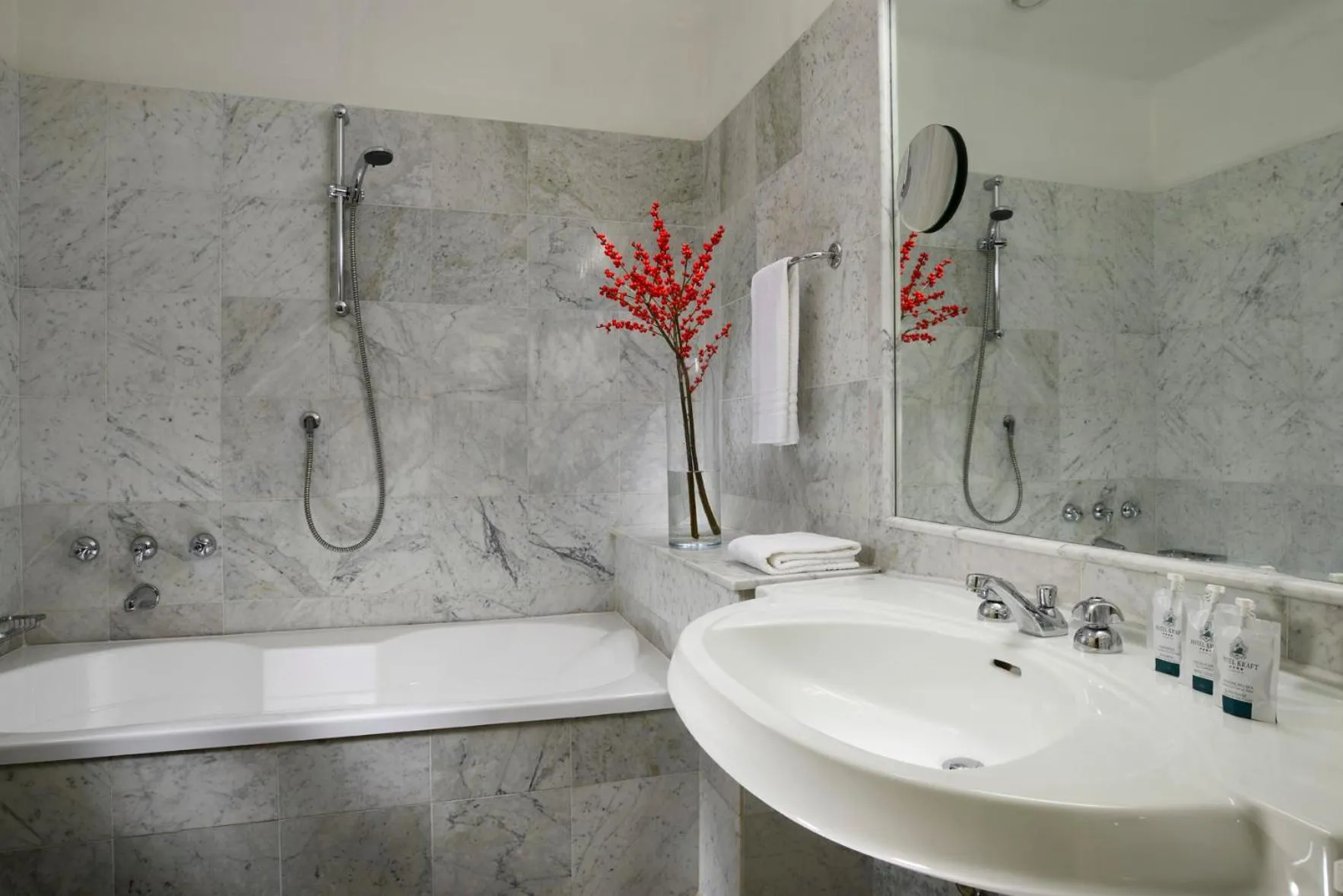 Bathroom in Hotel Kraft