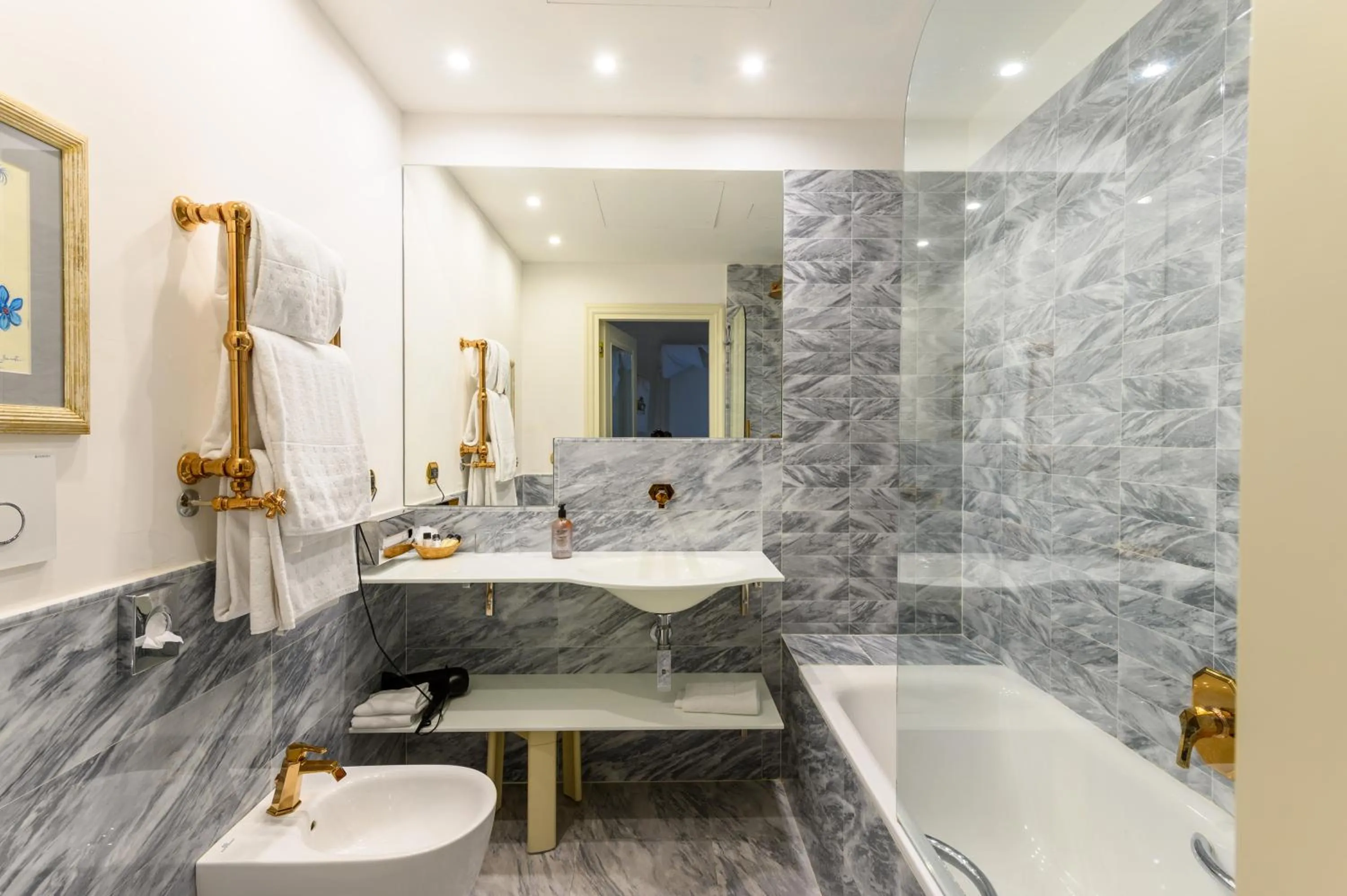 Bathroom in Hotel Kraft