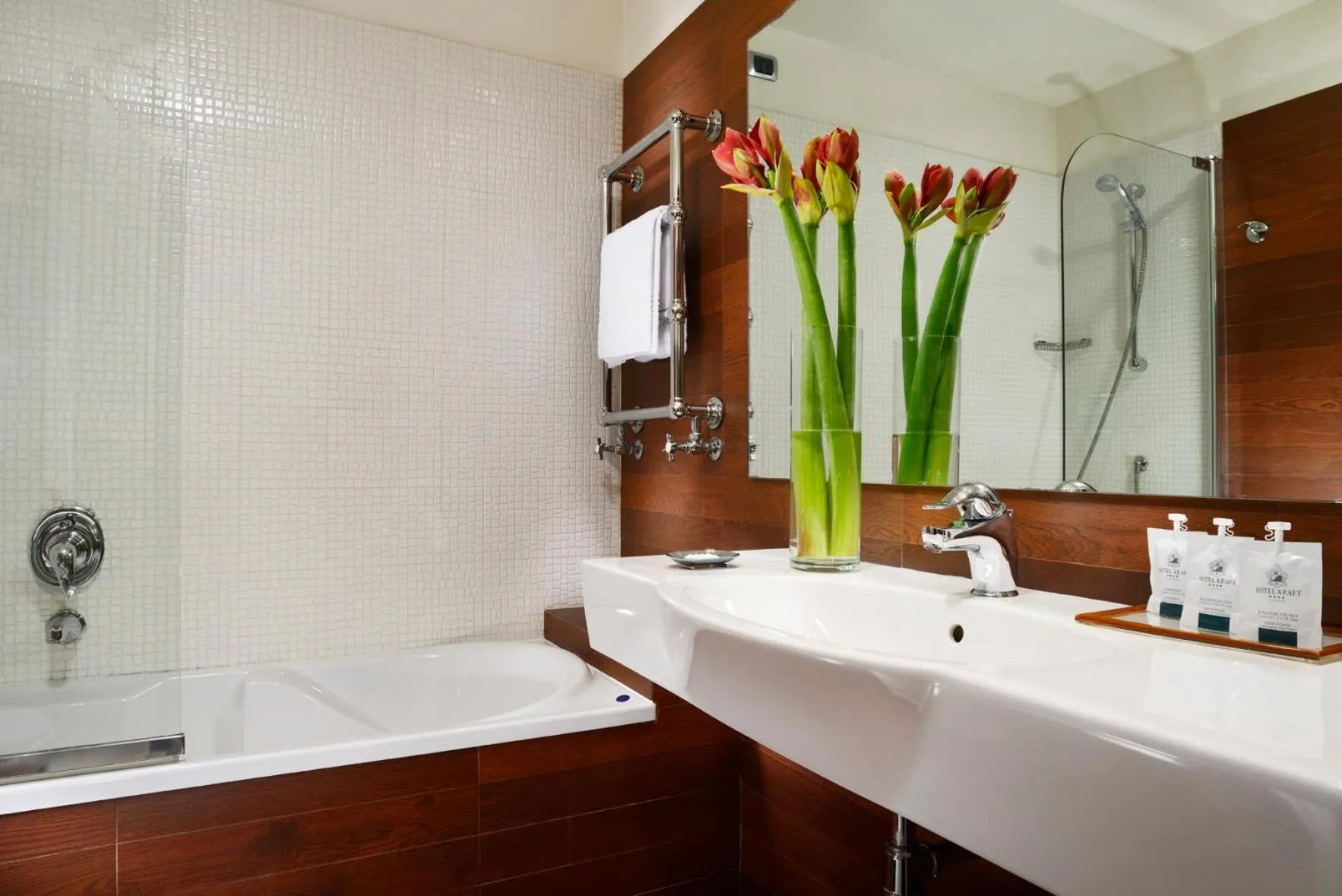 Bathroom in Hotel Kraft