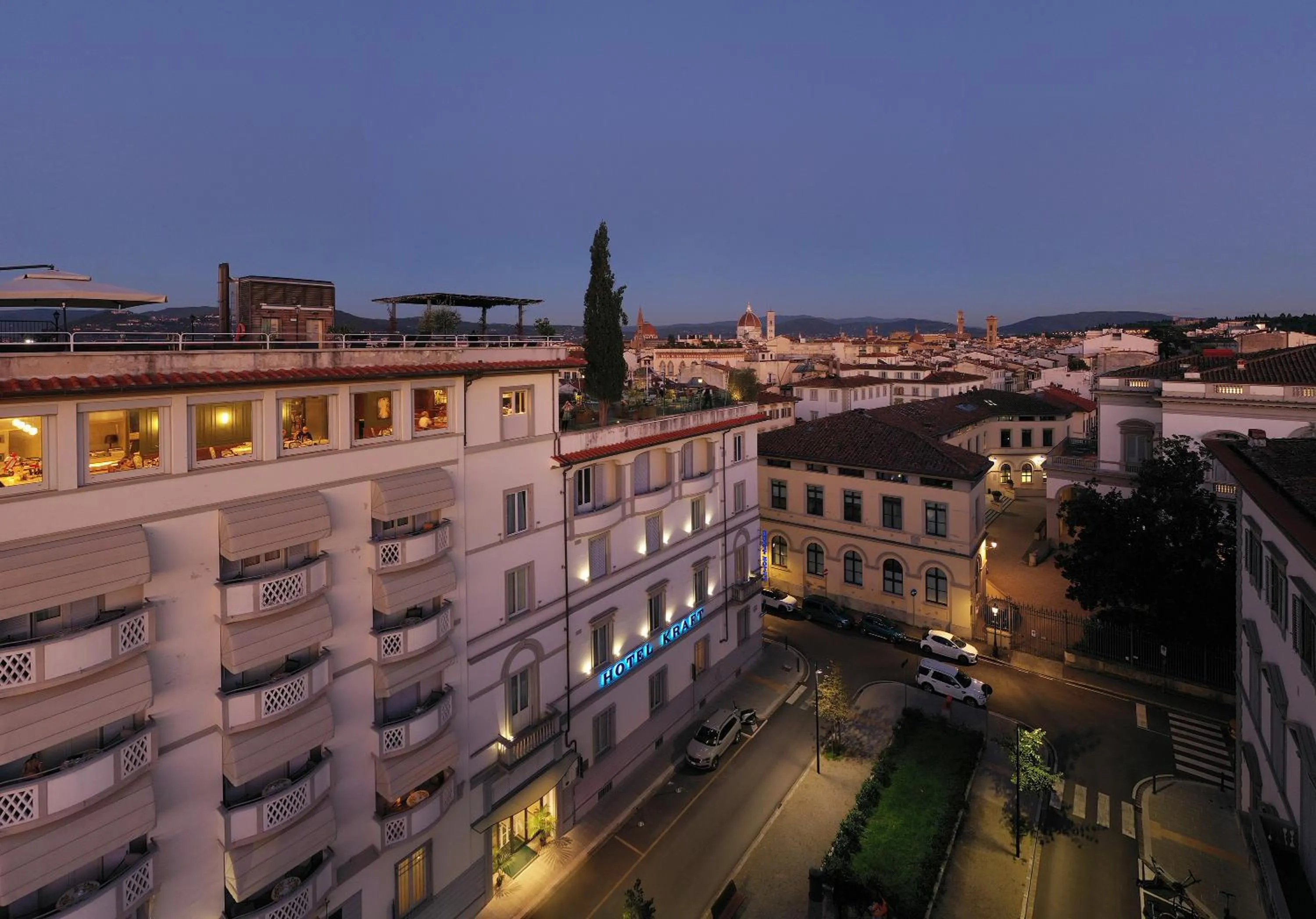 Property building in Hotel Kraft