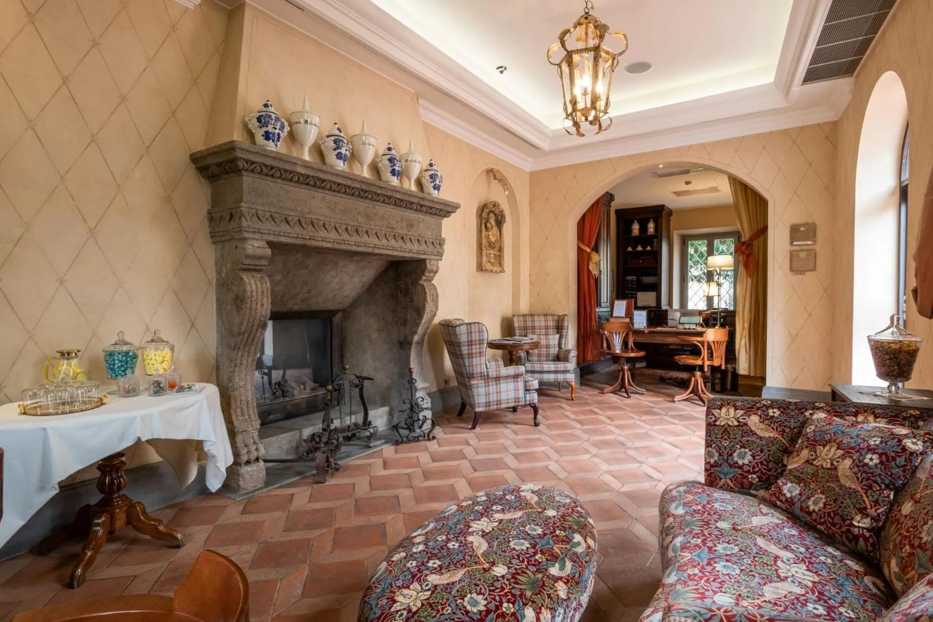 Lobby or reception in Ville Sull'Arno