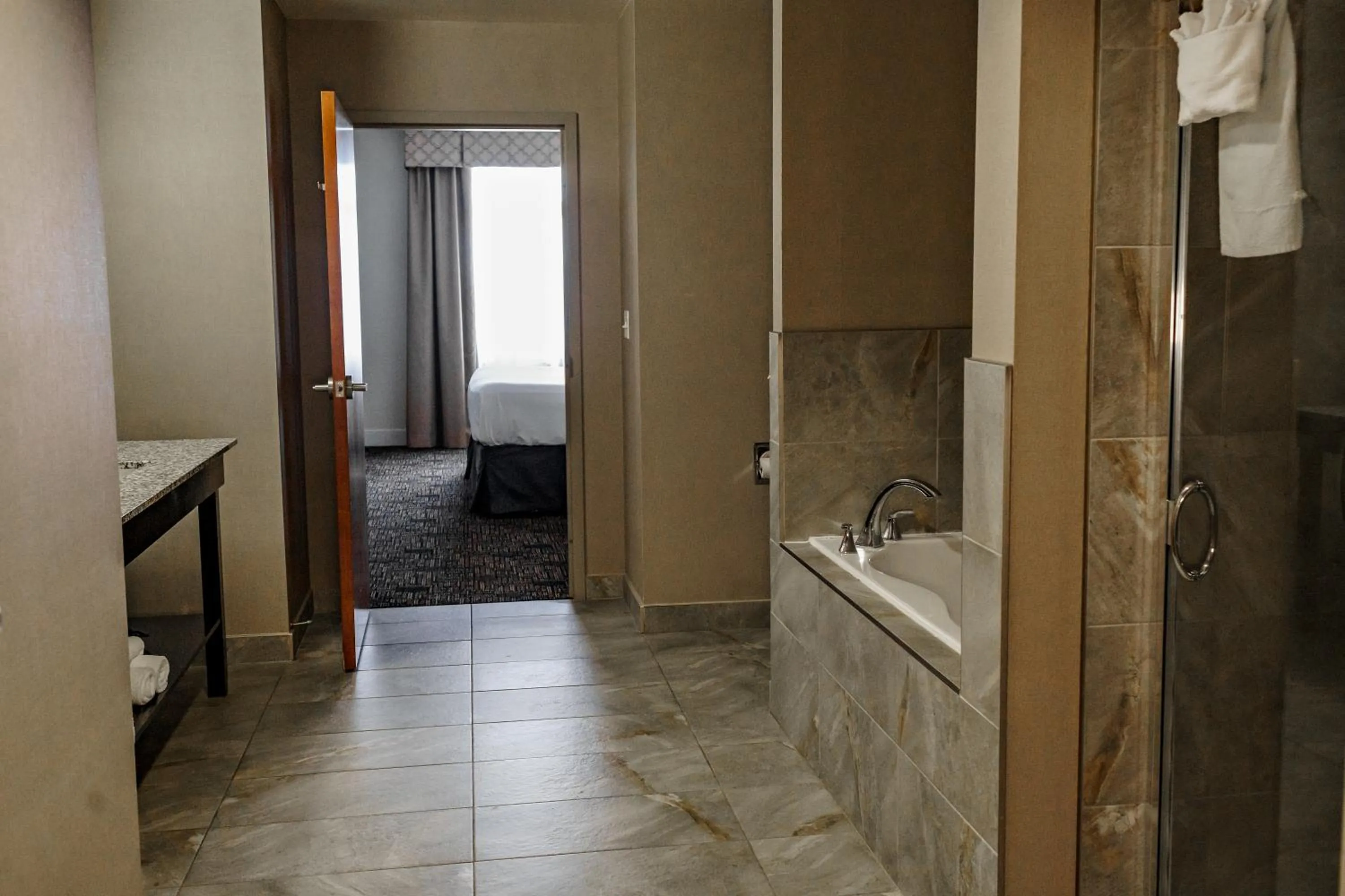 Bathroom in Radisson Hotel Edmonton Airport