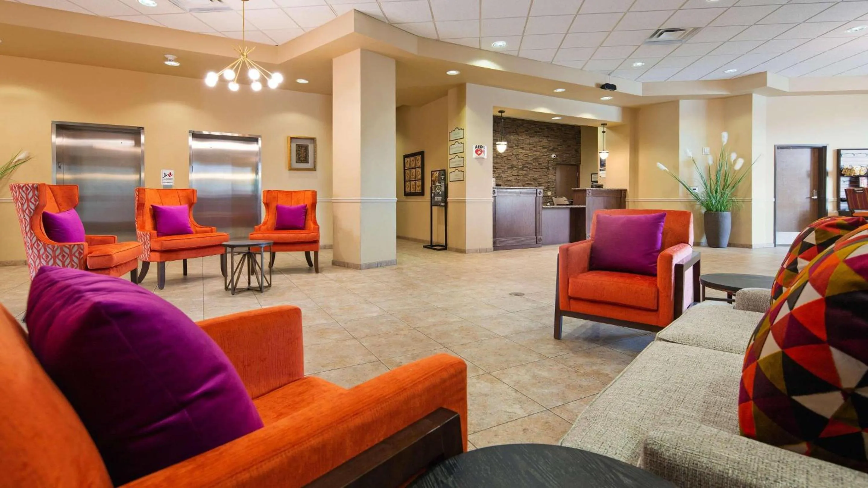 Lobby or reception in Radisson Hotel River Falls