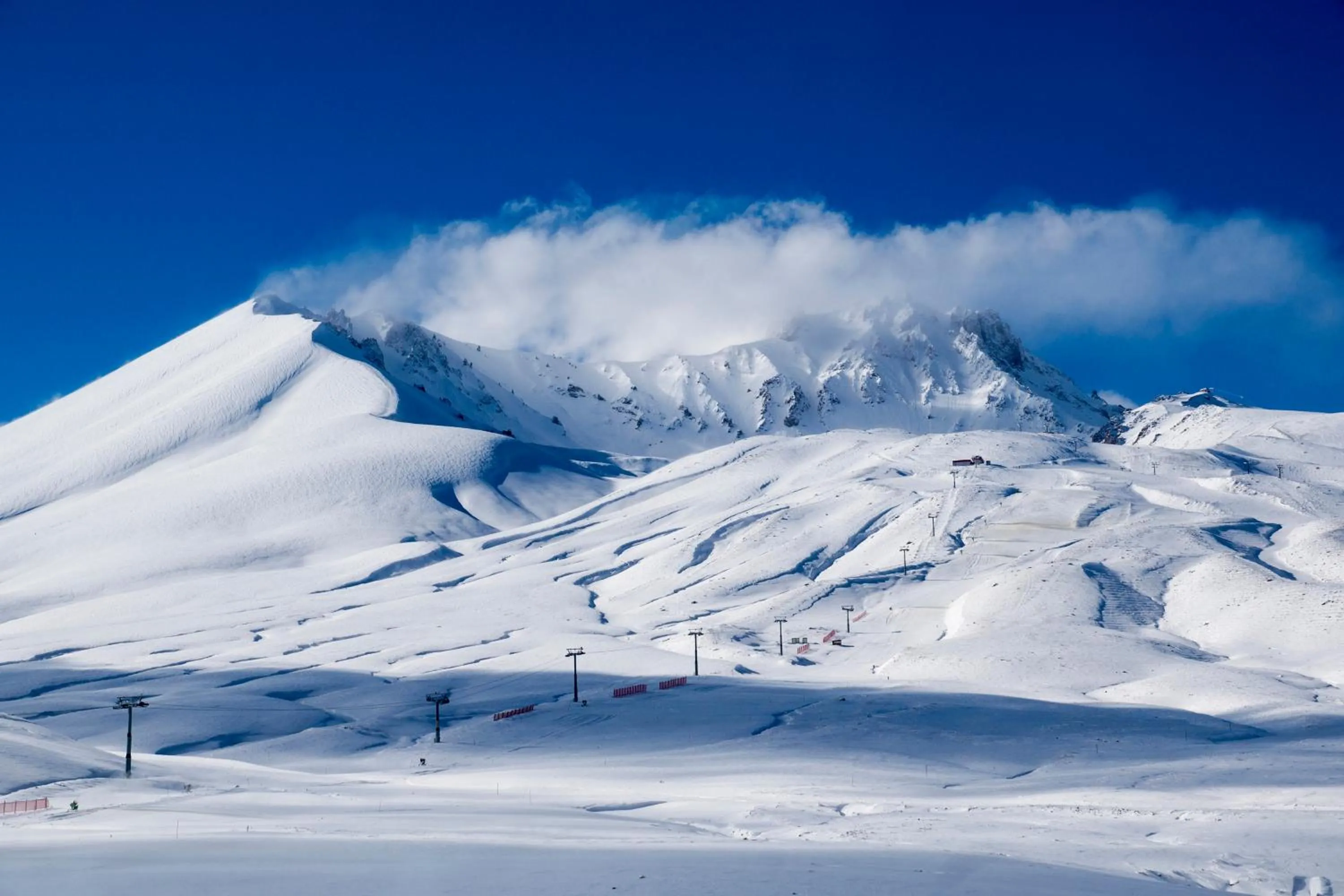 Mountain view in Radisson Blu Hotel, Mount Erciyes