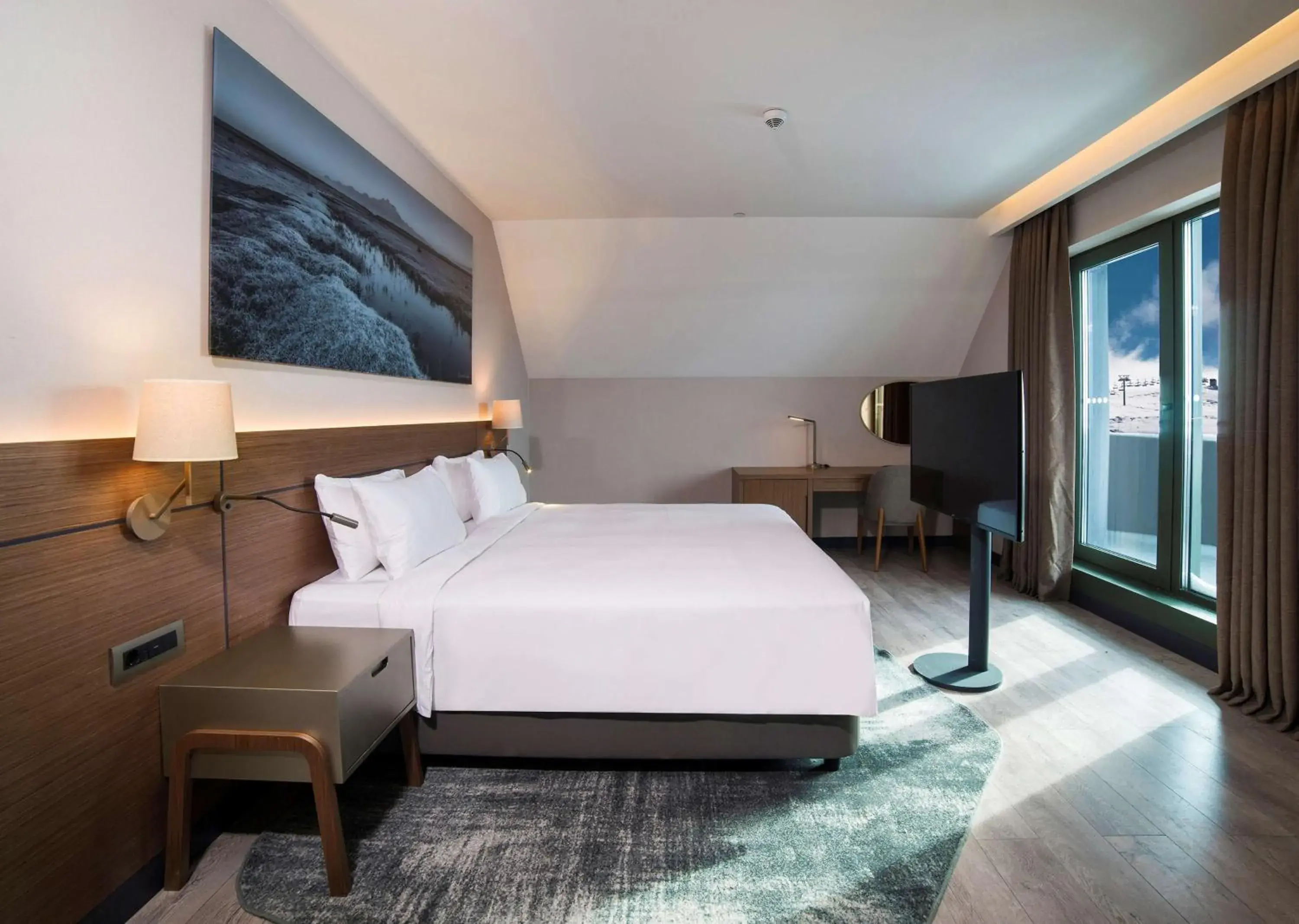 Junior Suite - Mountain View - Balcony in Radisson Blu Hotel, Mount Erciyes Junior Suite - Mountain View - Balcony in Radisson Blu Hotel, Mount Erciyes