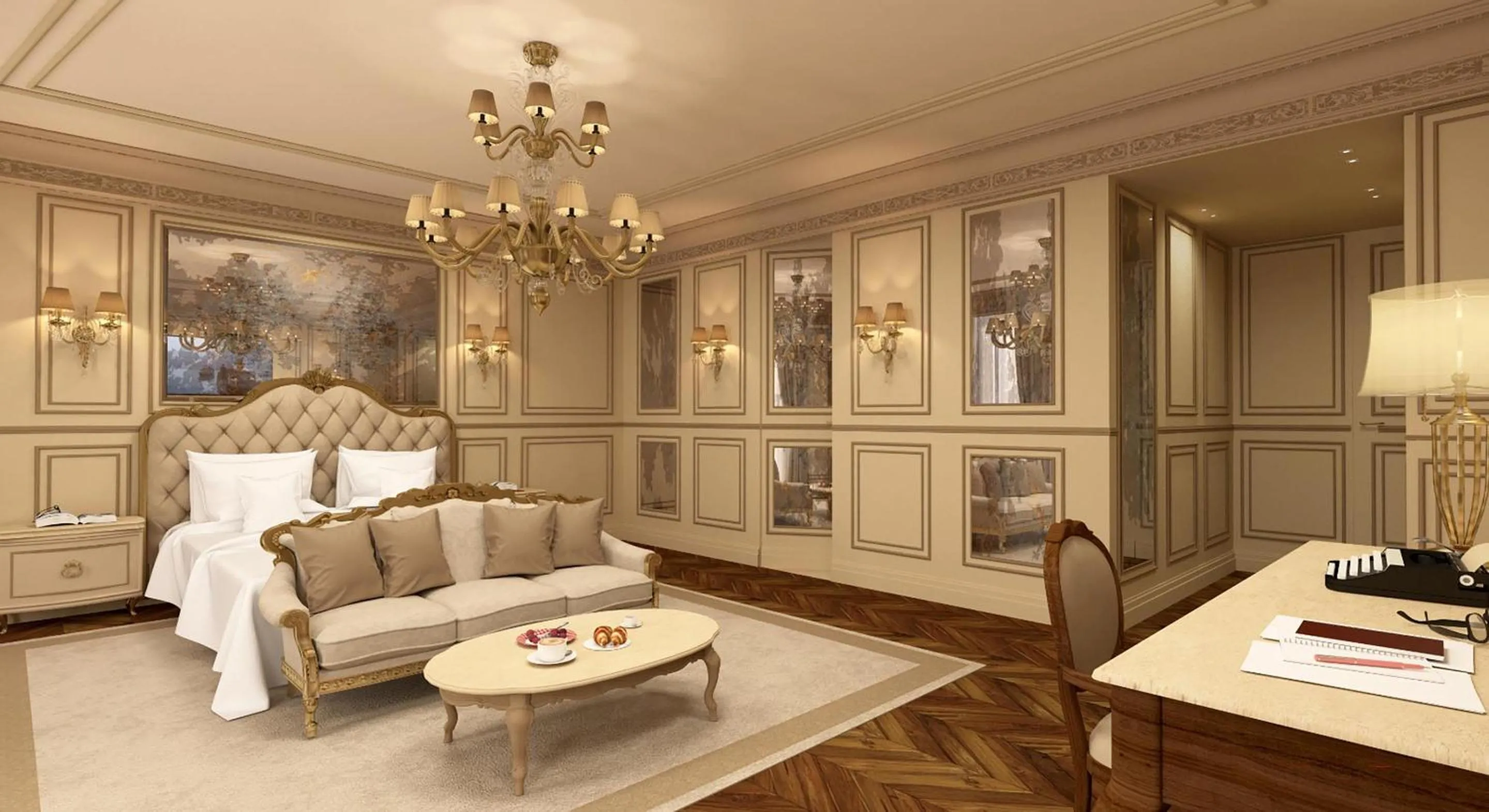 Bedroom in Hotel Savoia e Jolanda, WorldHotels Elite