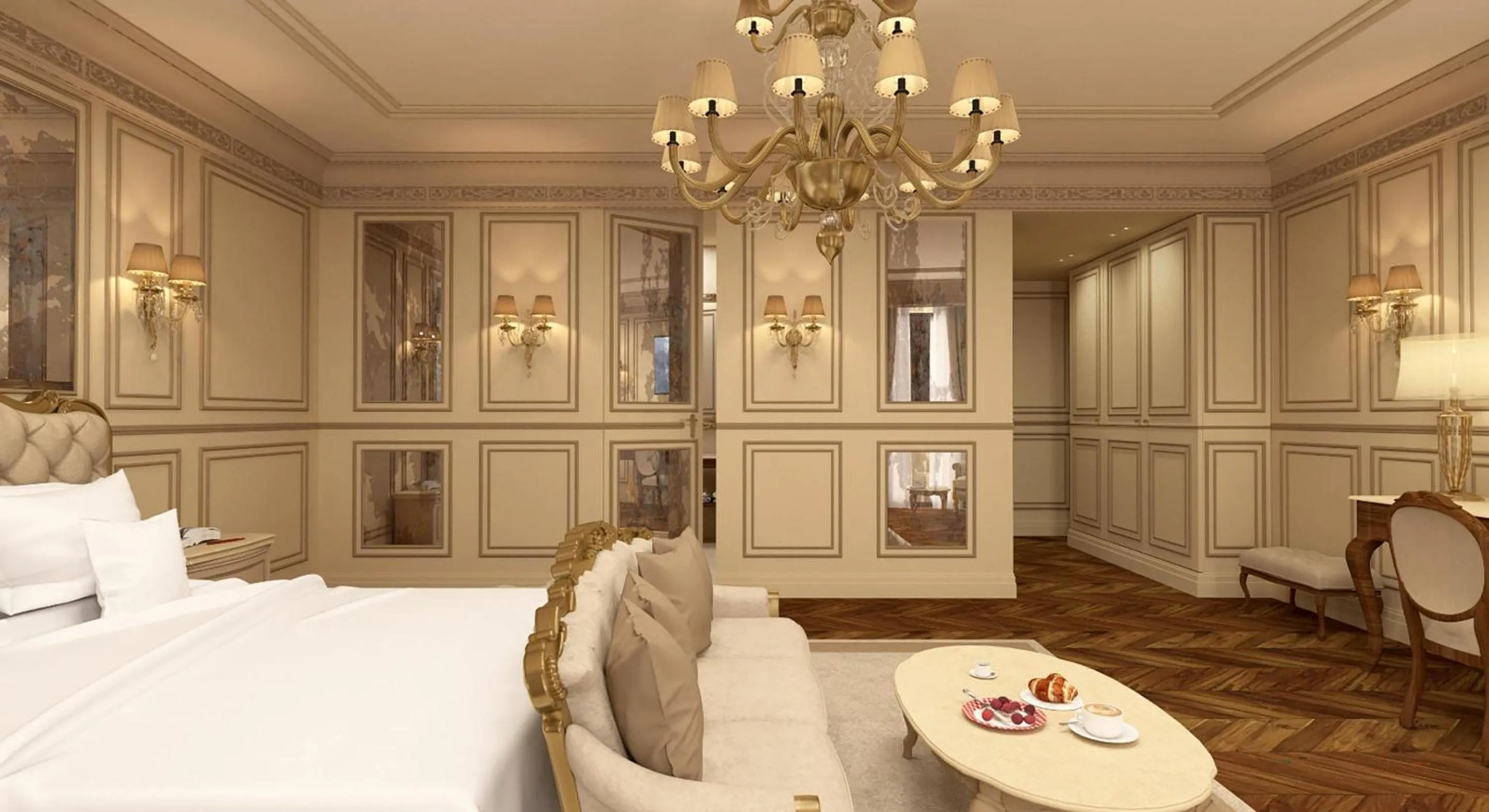 Bedroom in Hotel Savoia e Jolanda, WorldHotels Elite