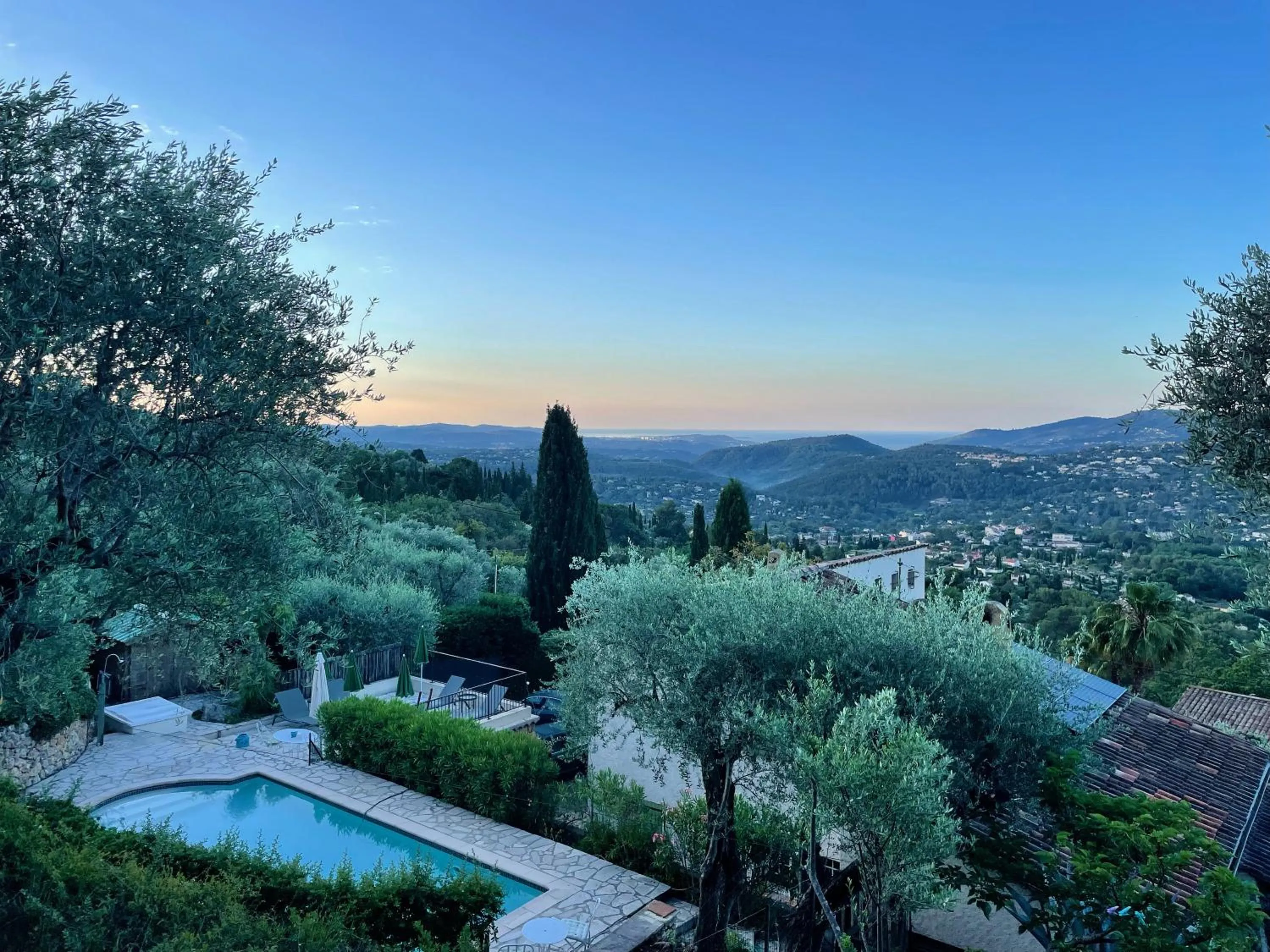 Garden in Villa Daphné