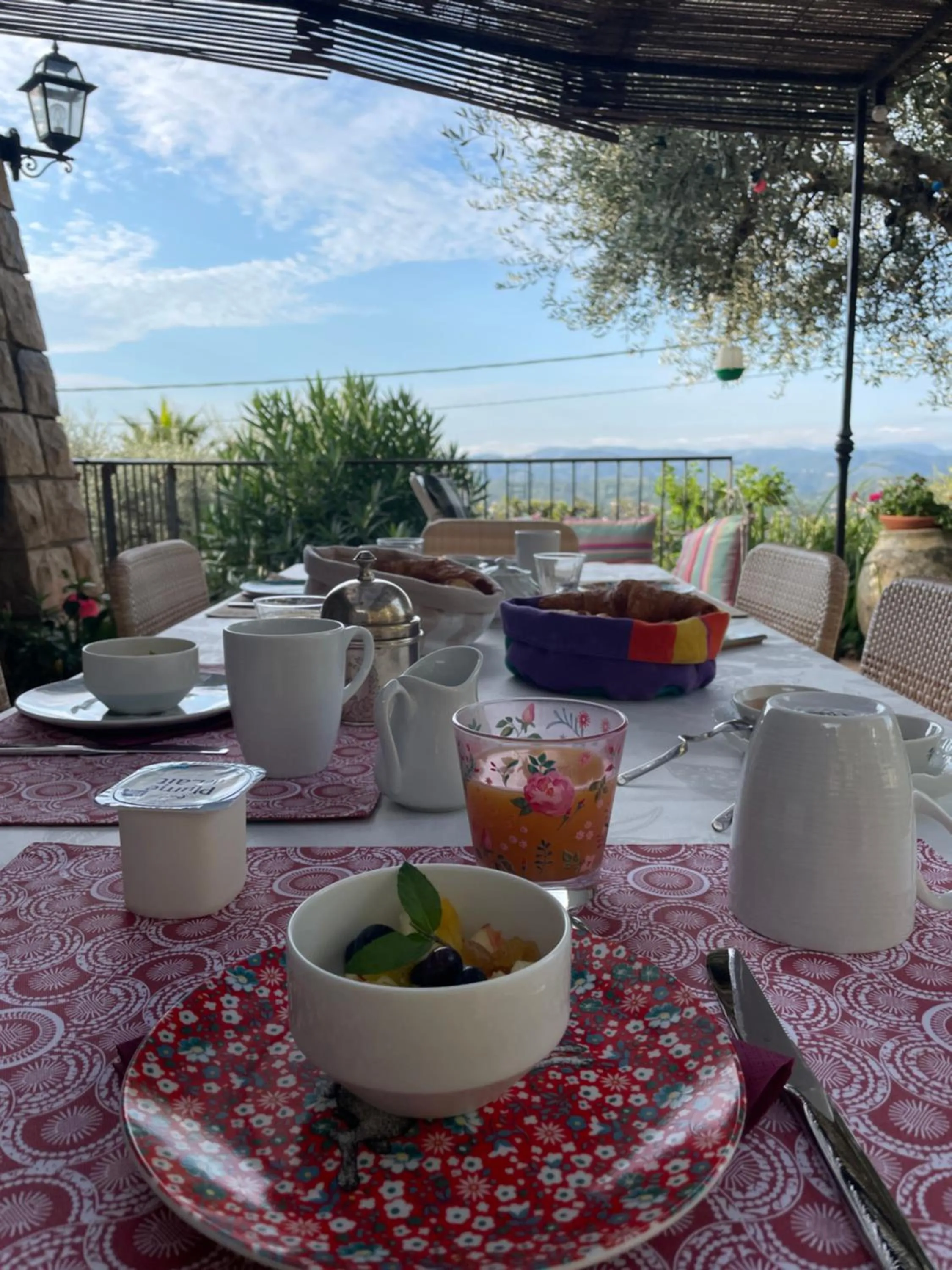 Patio in Villa Daphné