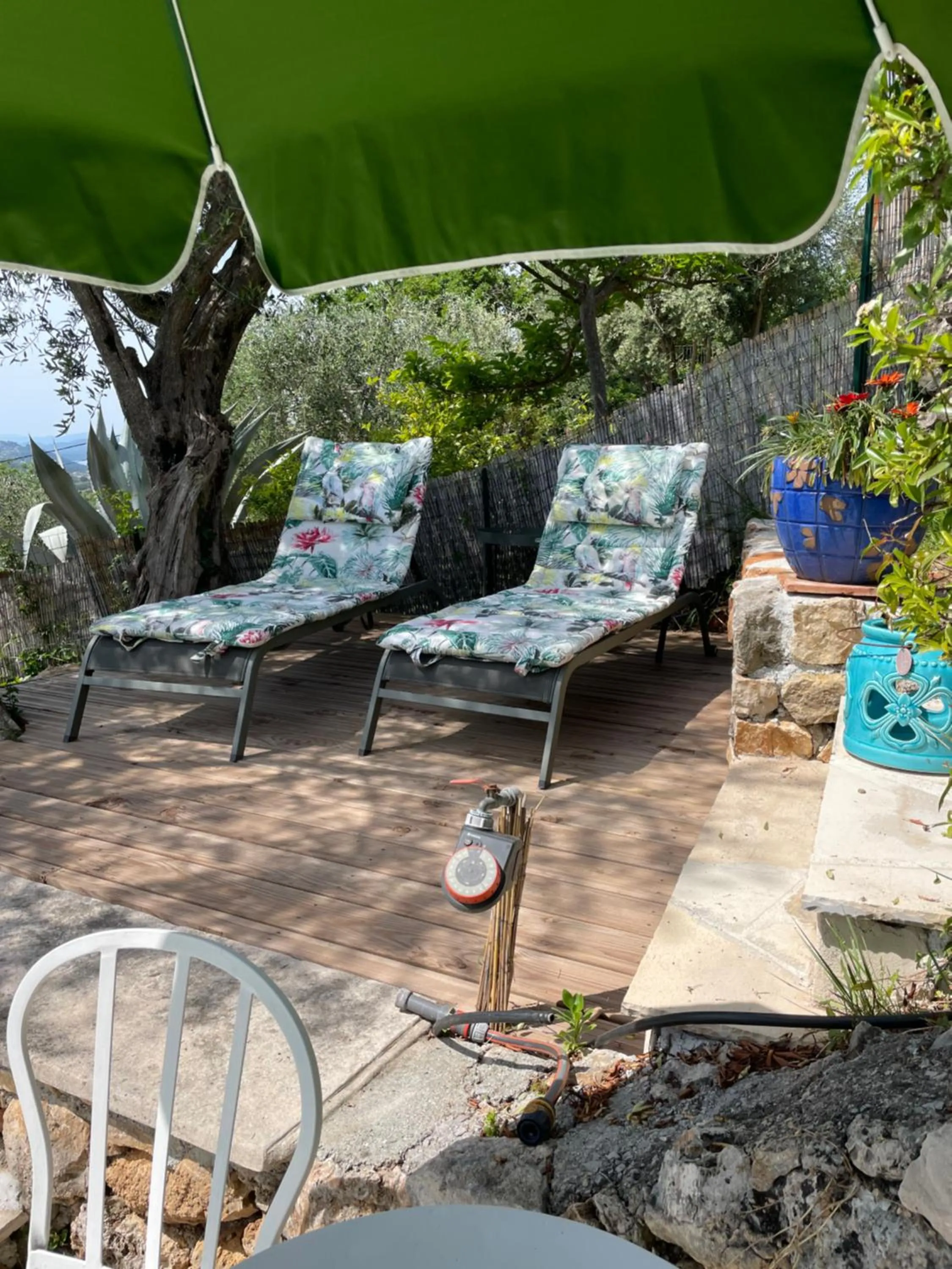Balcony/Terrace in Villa Daphné