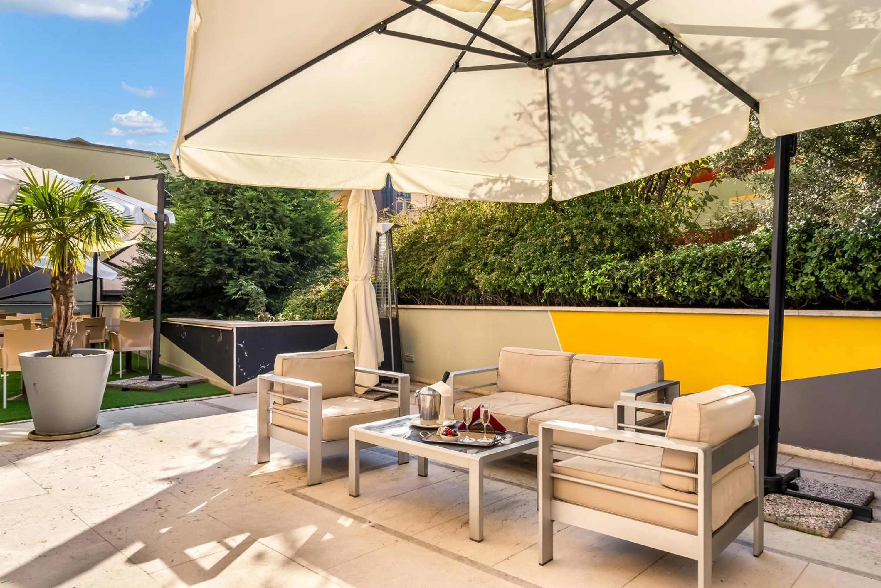 Garden in Art Hotel Navigli