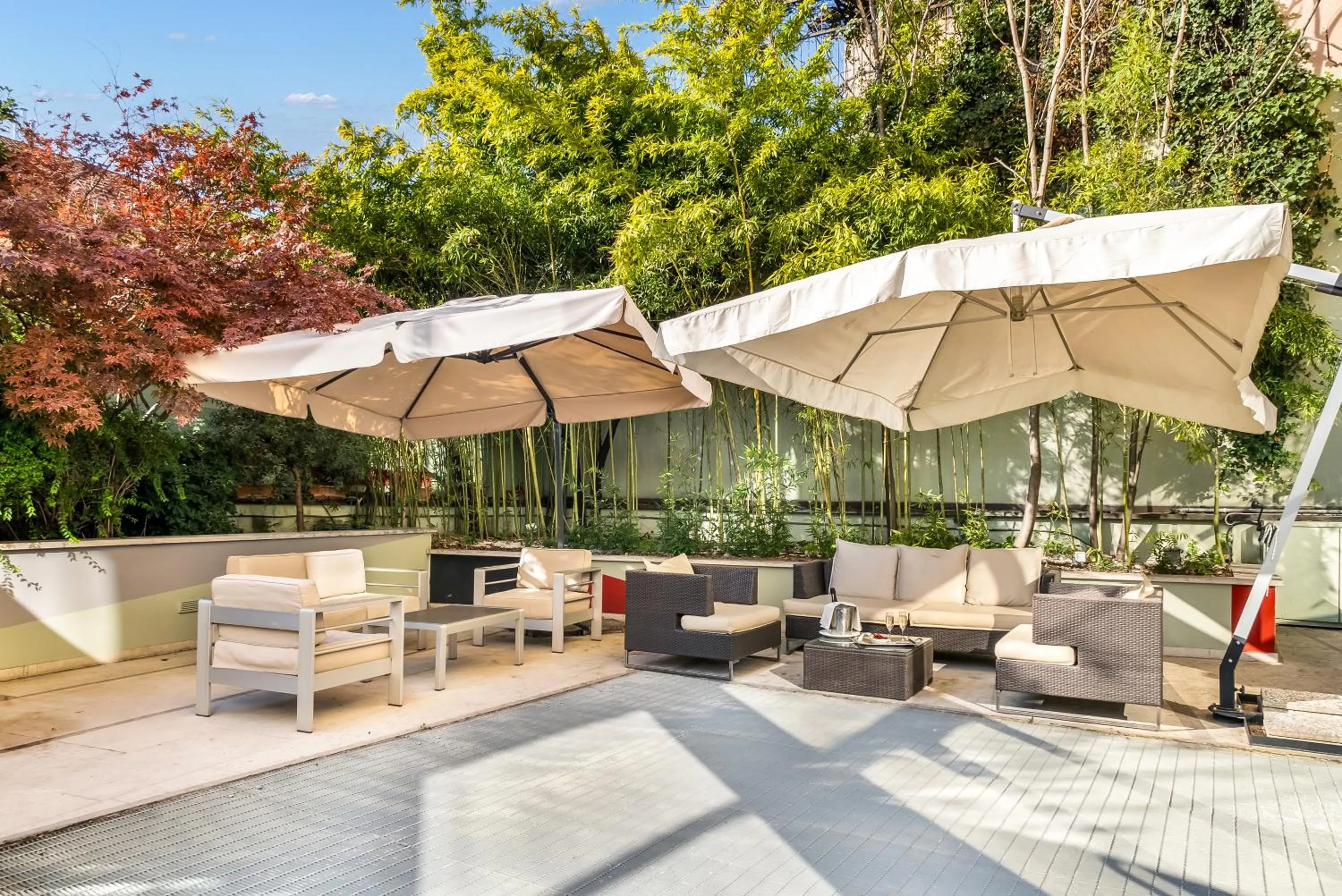 Garden in Art Hotel Navigli