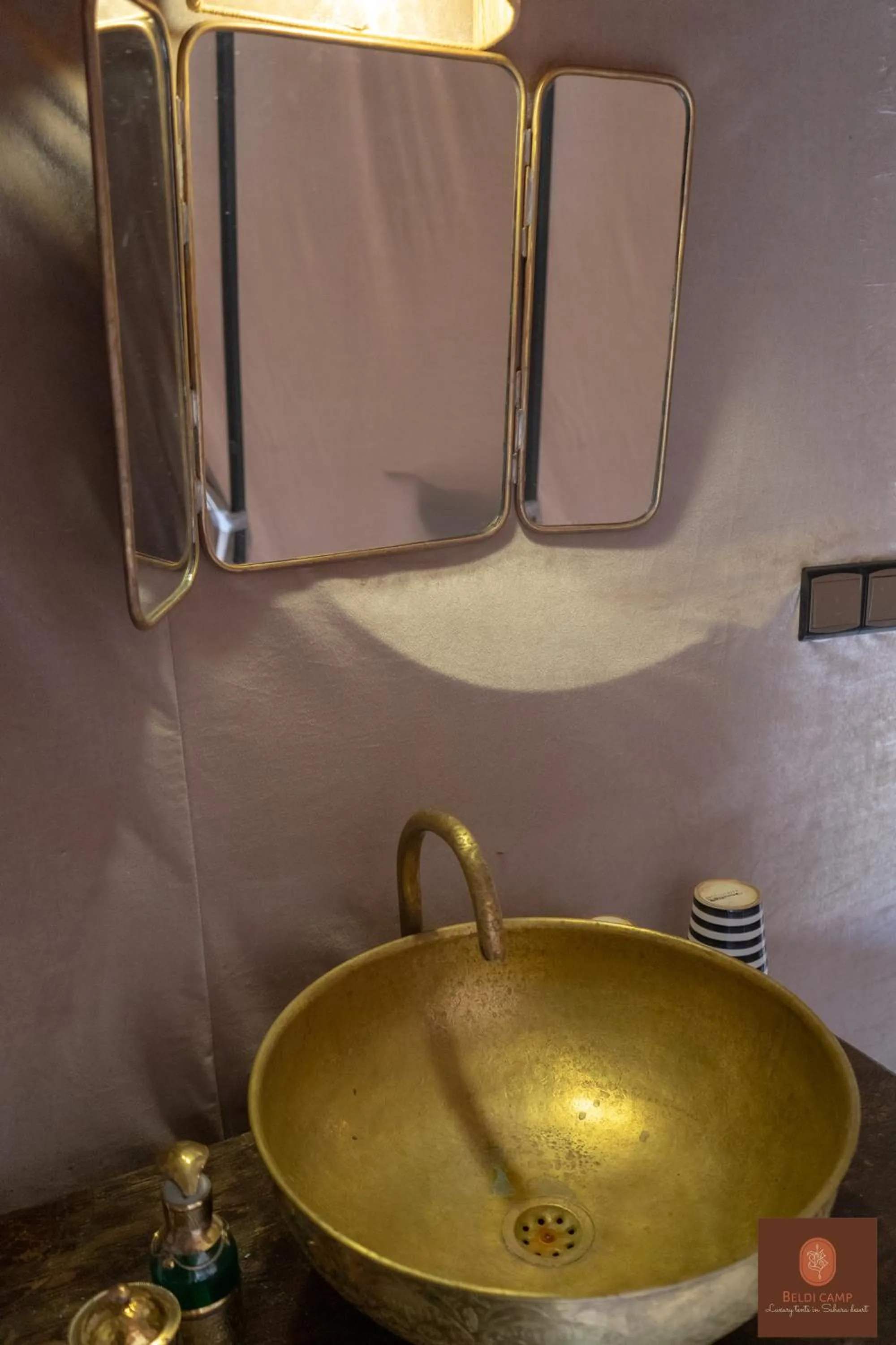Triple Room with Bathroom - single occupancy in Beldi camp