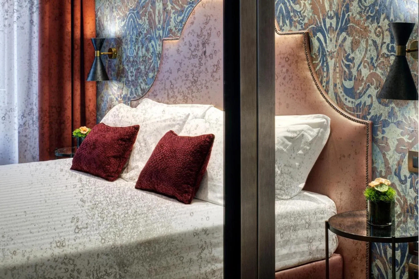 Bedroom, Bed in Hotel American-Dinesen