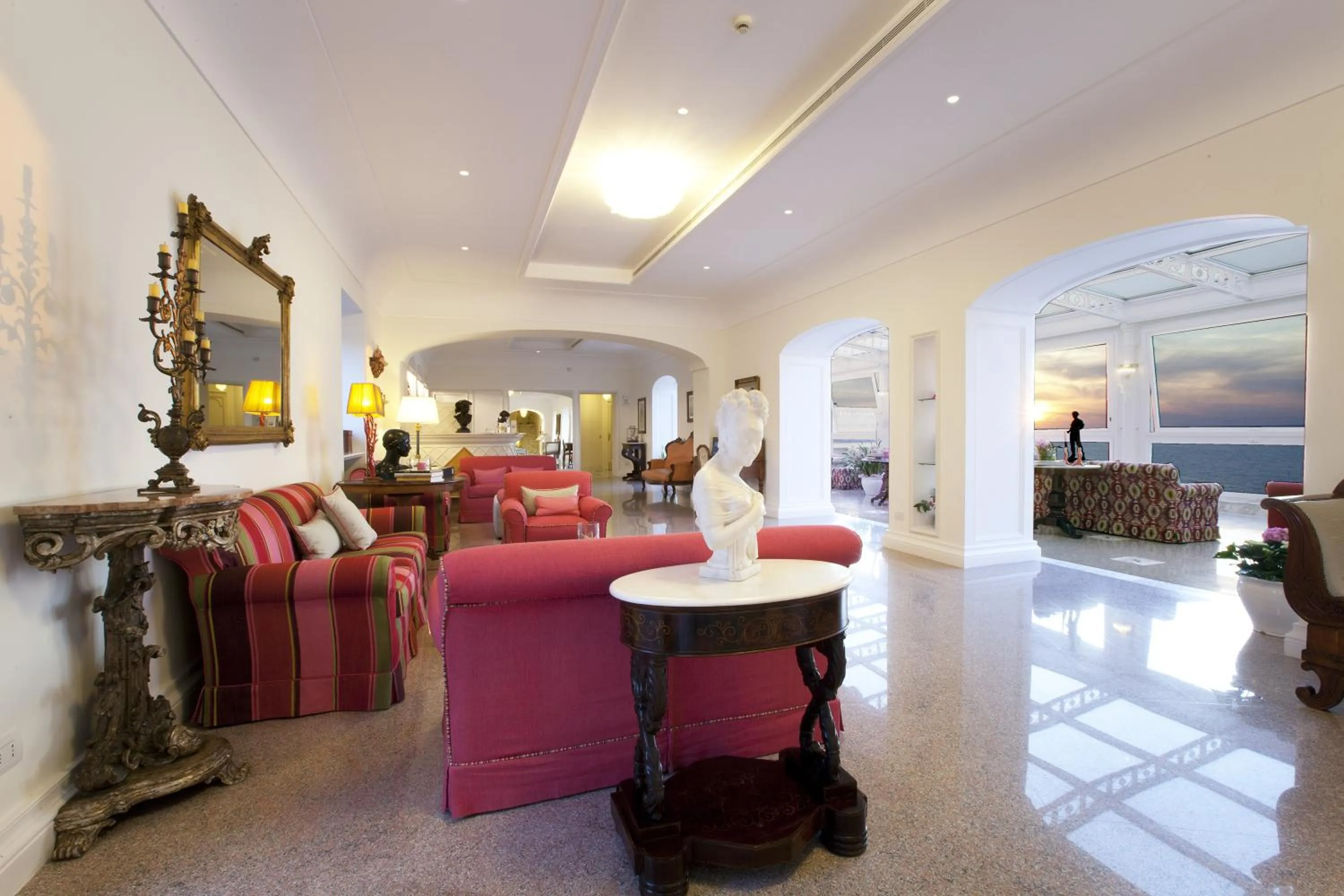 Lobby or reception in Hotel Corallo Sorrento
