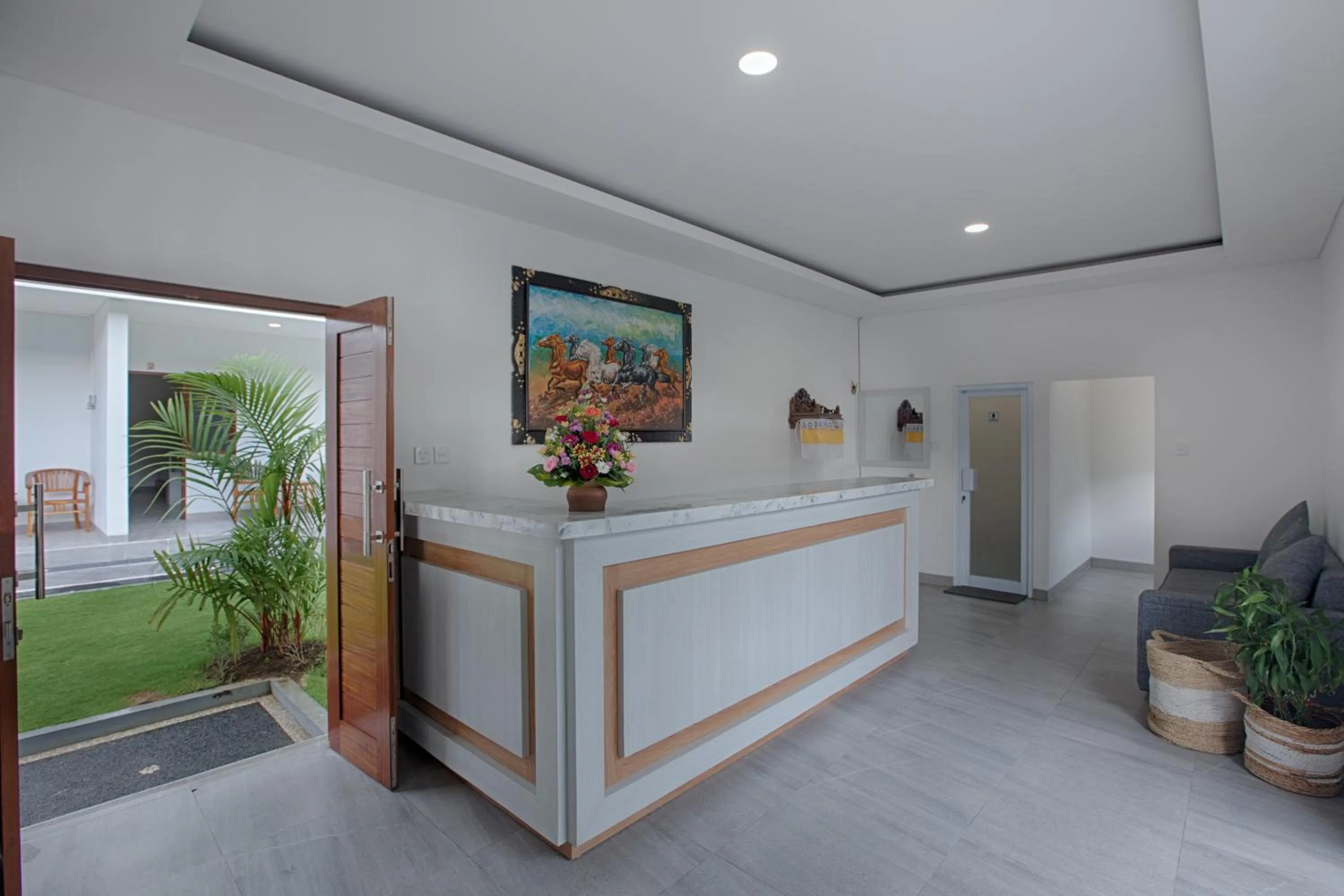 Lobby or reception in Maisaba Canggu Hotel & Coworking Space