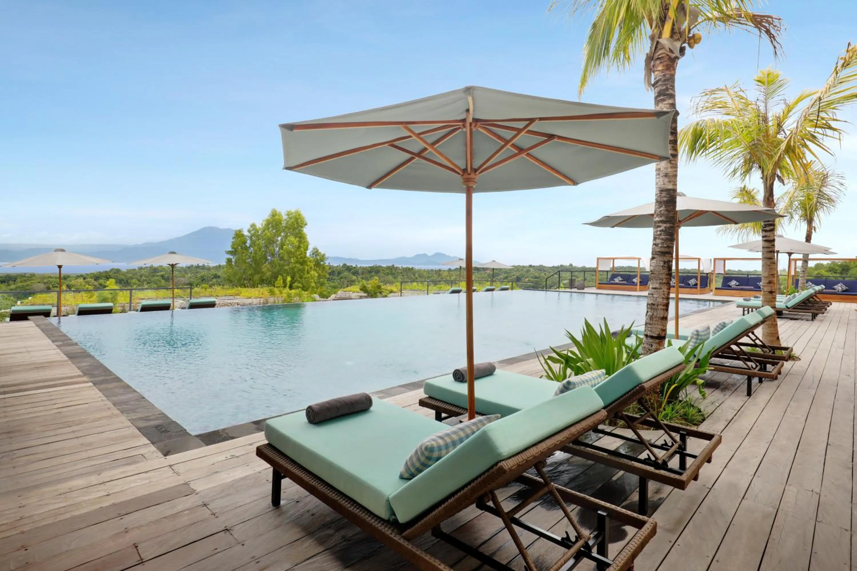 Swimming pool in MAUA Nusa Penida Bali